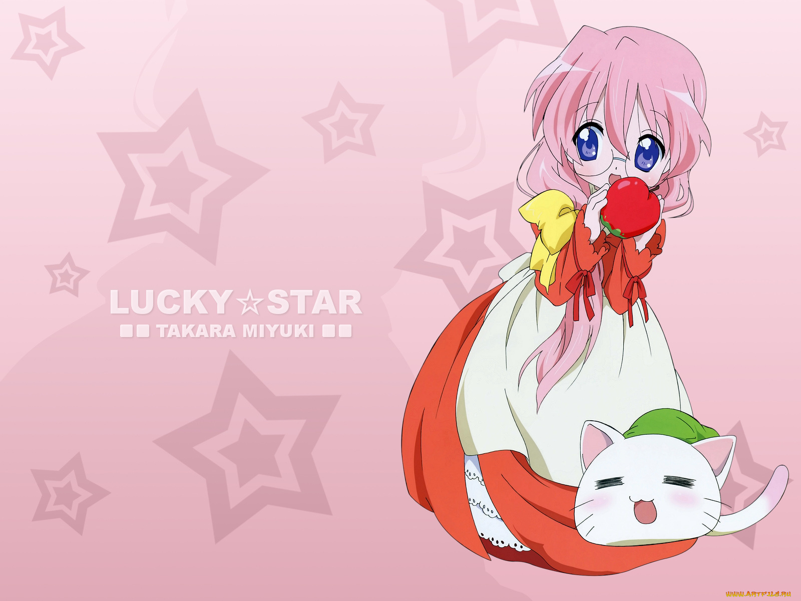 аниме, lucky, star