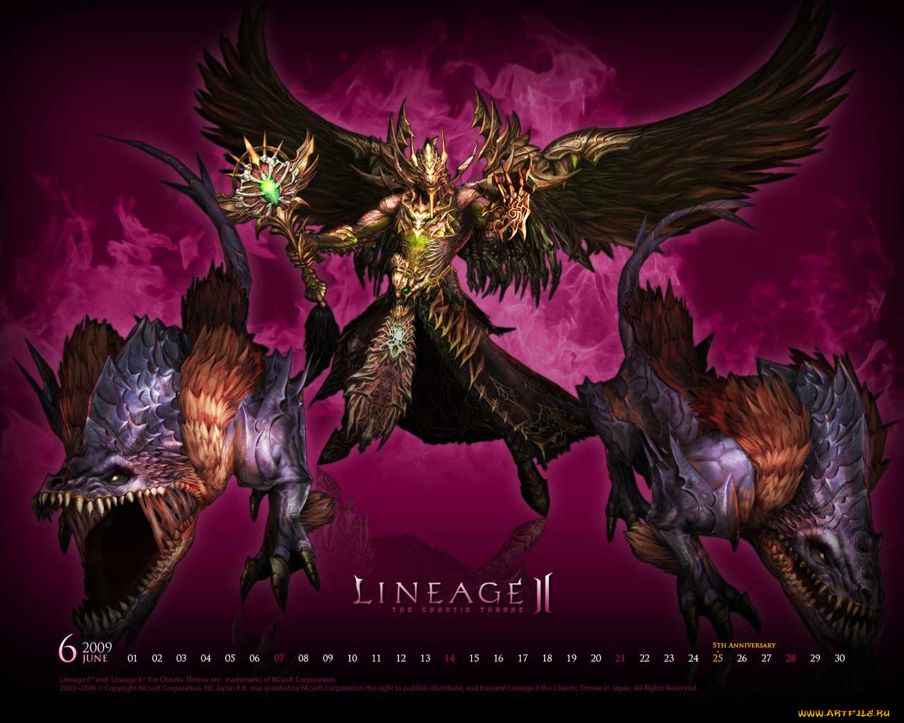 видео, игры, lineage, ii, the, chaotic, throne, interlude