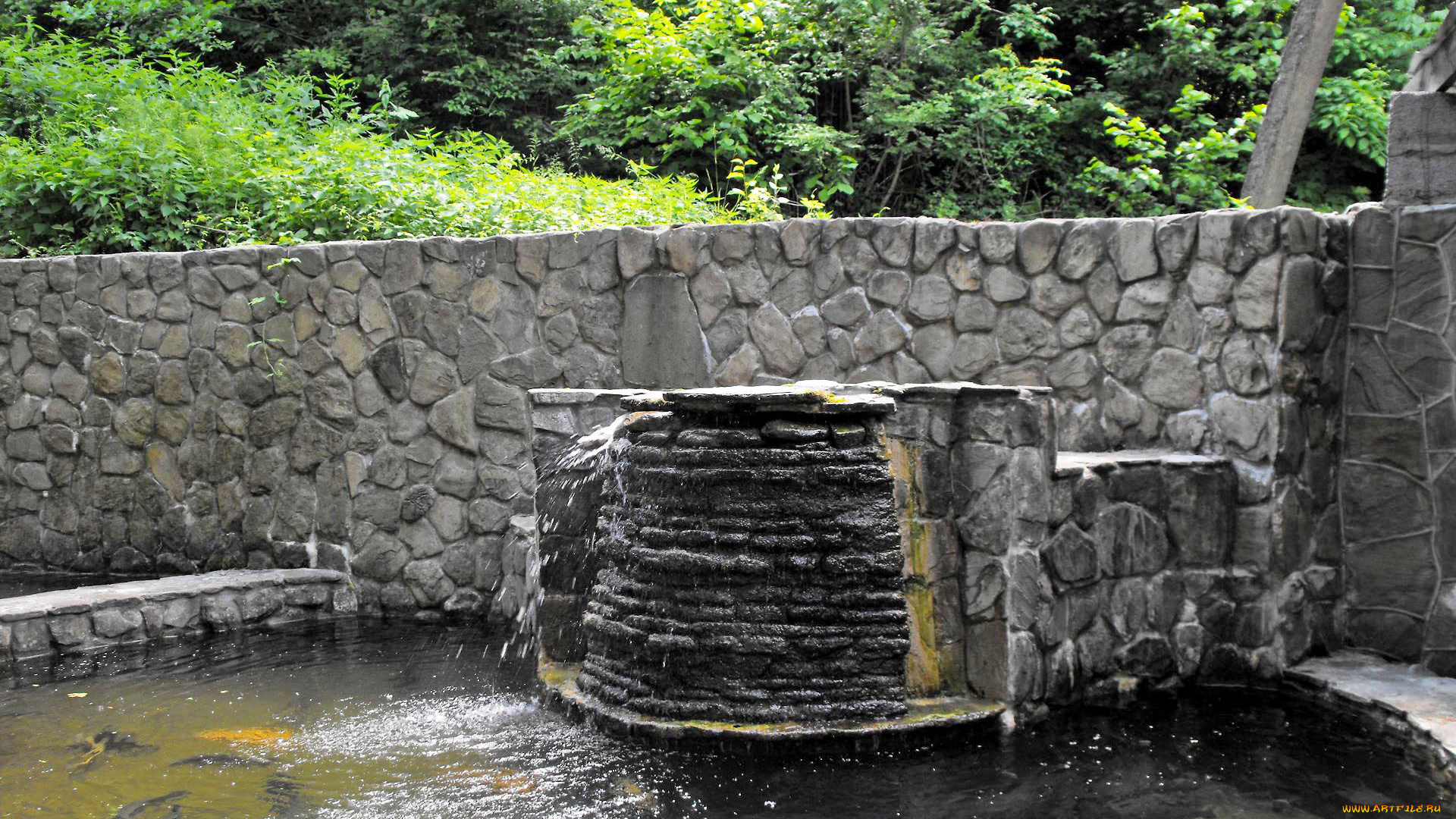 наташкины, водопады, города, фонтаны