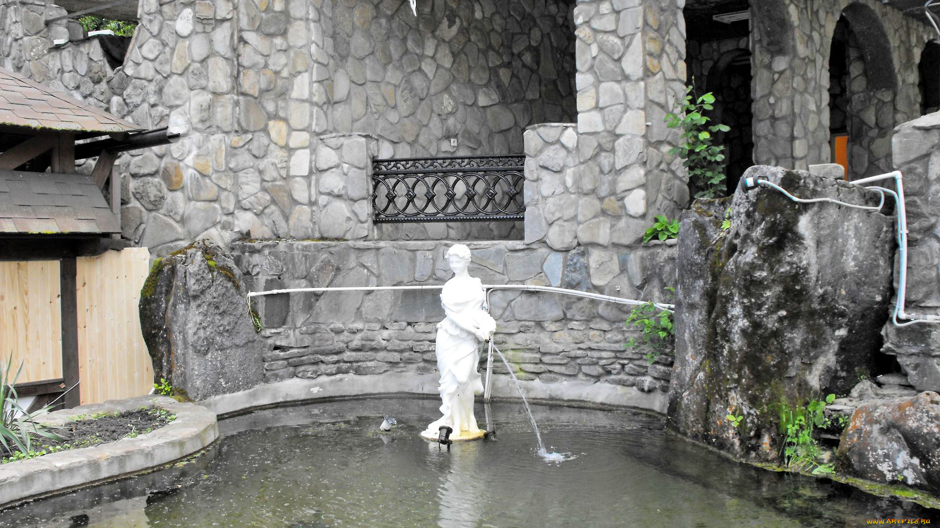 наташкины, водопады, города, фонтаны