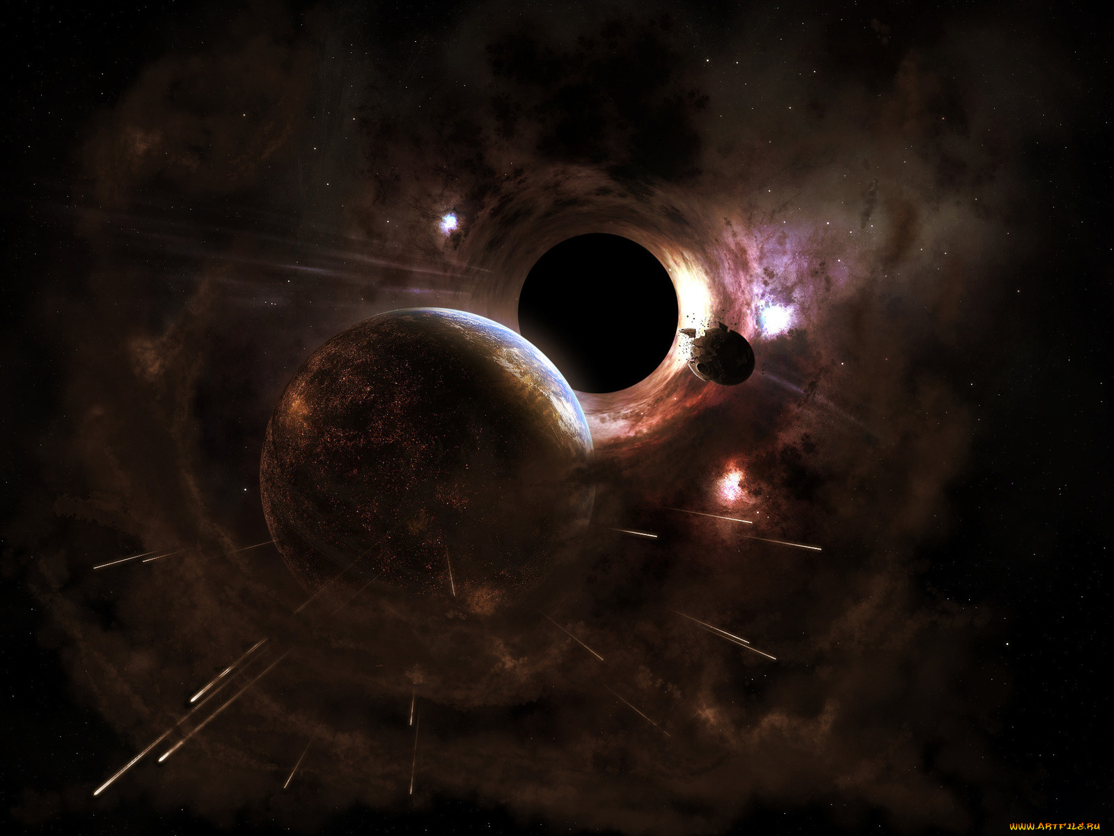 космос, Черные, дыры