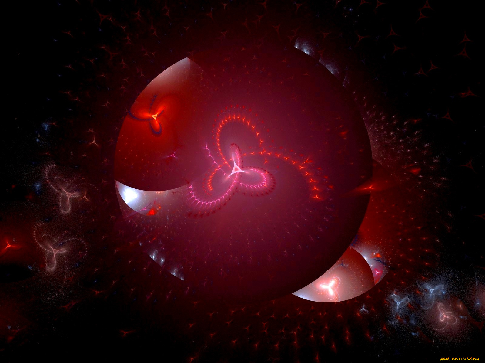 3д, графика, fractal, фракталы, фон, цвета, узор