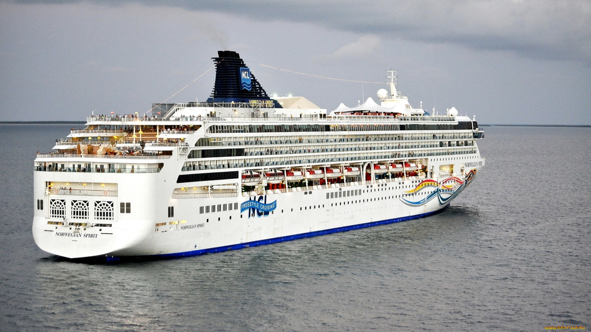 корабли, лайнеры, круиз