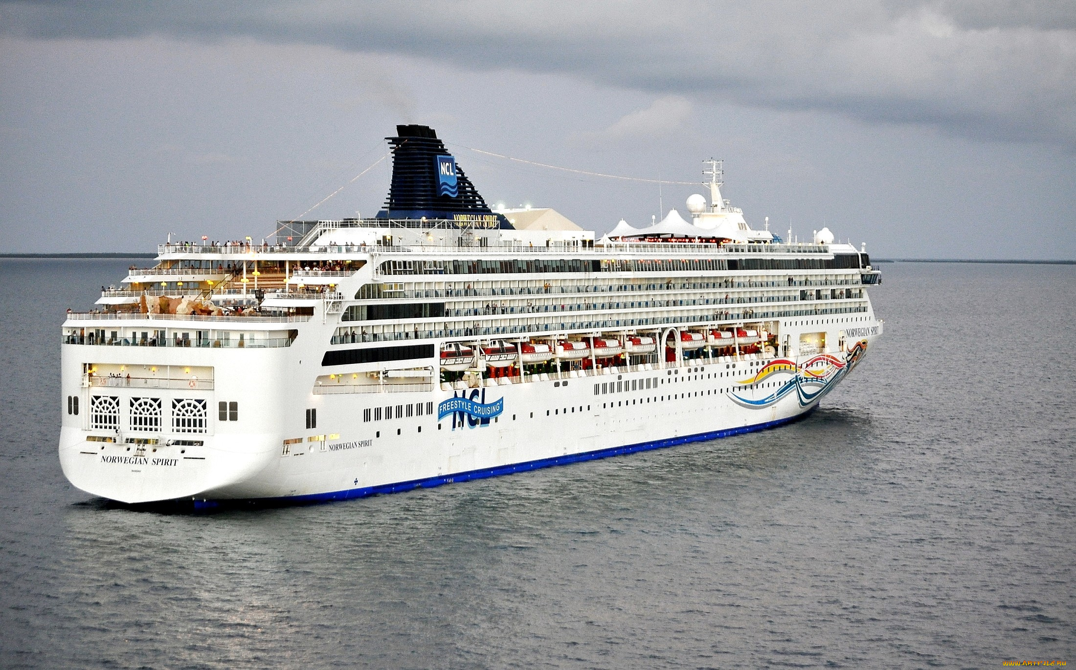 корабли, лайнеры, круиз