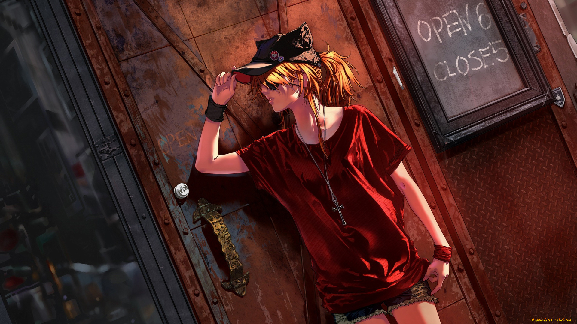 аниме, evangelion, soryu, asuka, langley, neon, genesis