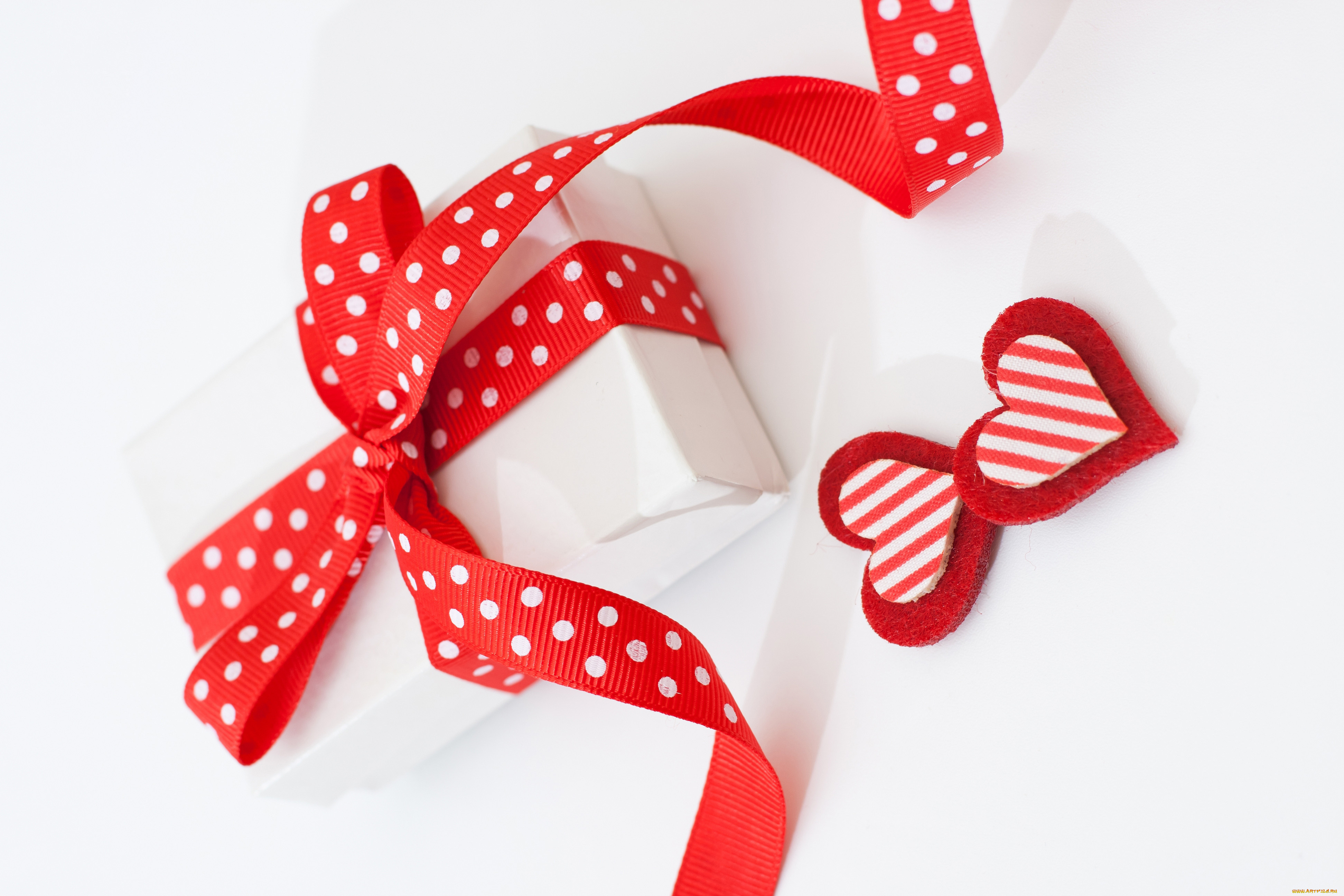 праздничные, день, св, валентина, сердечки, любовь, коробка, лента