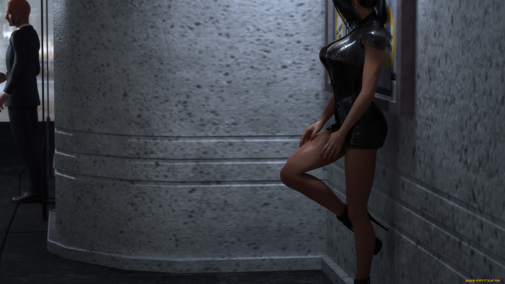 3д, графика, people, , люди, девушка