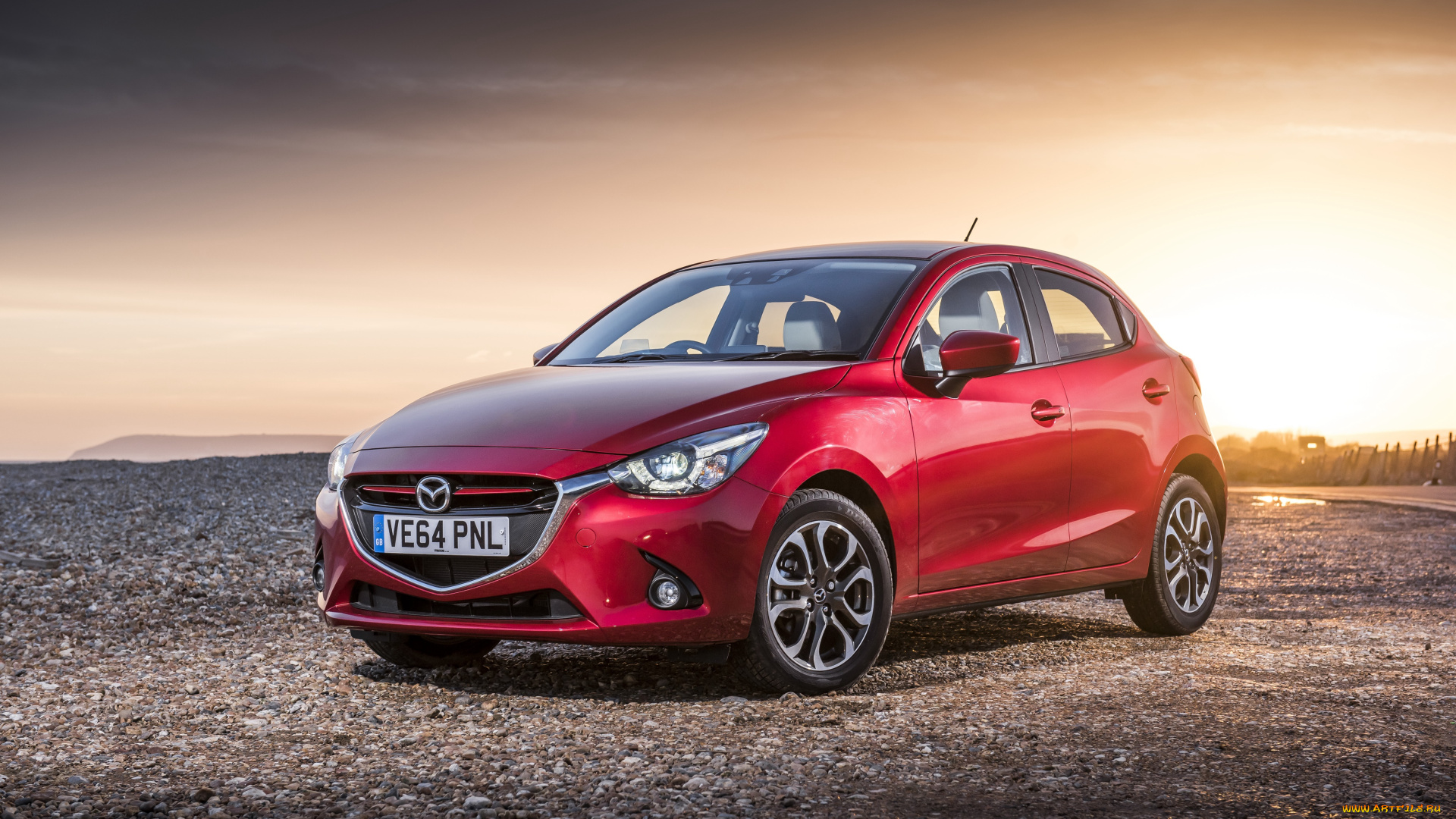 автомобили, mazda, cx-3, '2015г, красный