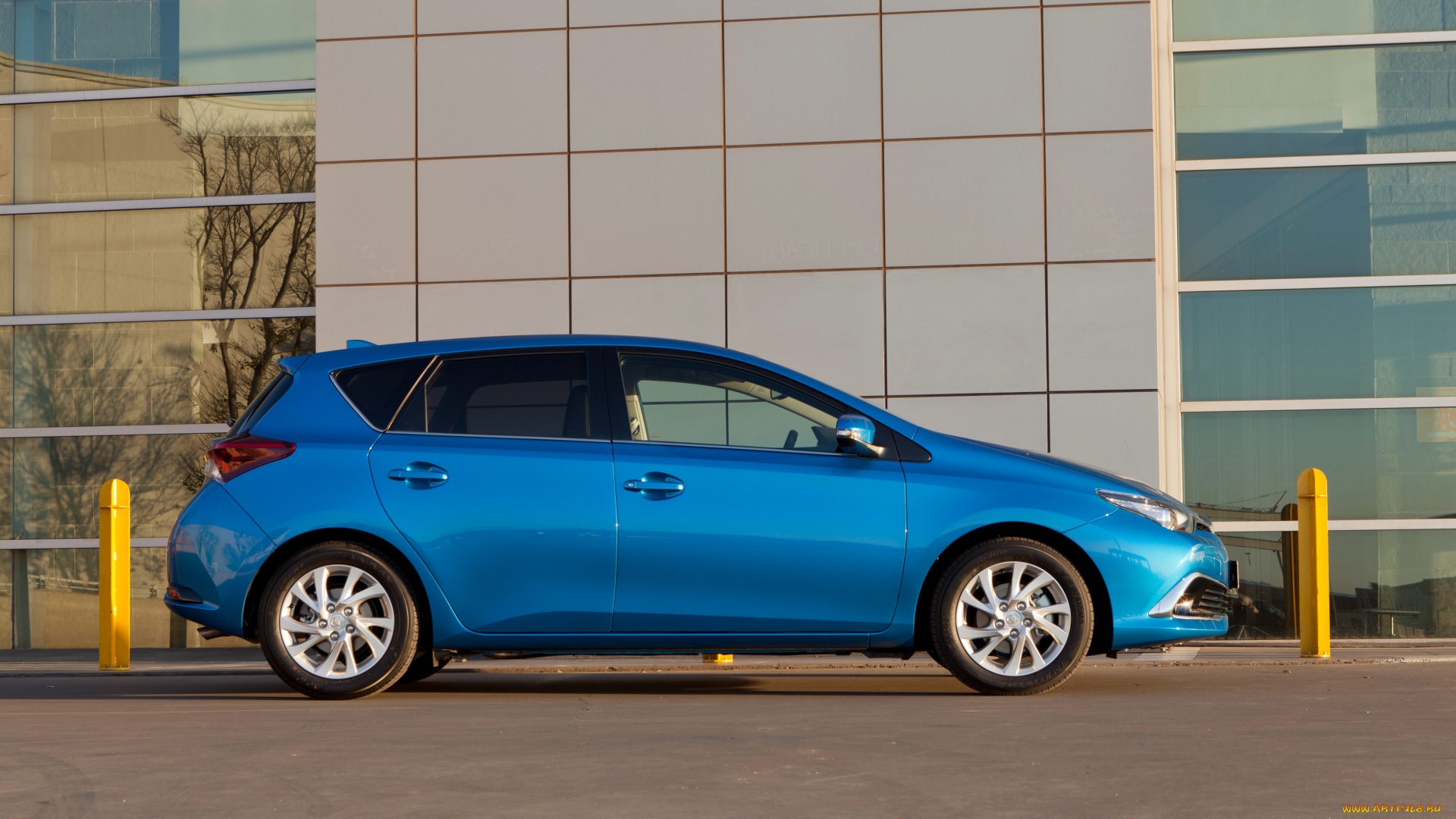 автомобили, toyota, синий, za-spec, 2015г, auris