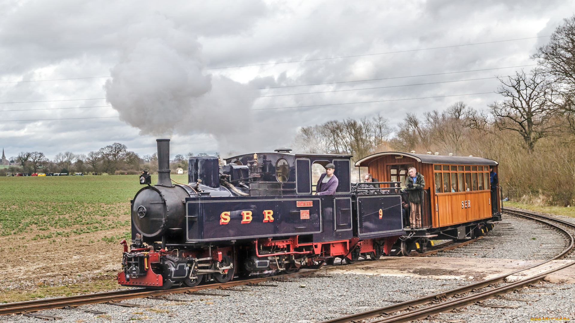 техника, паровозы, рельсы, паровоз, железная, дорога