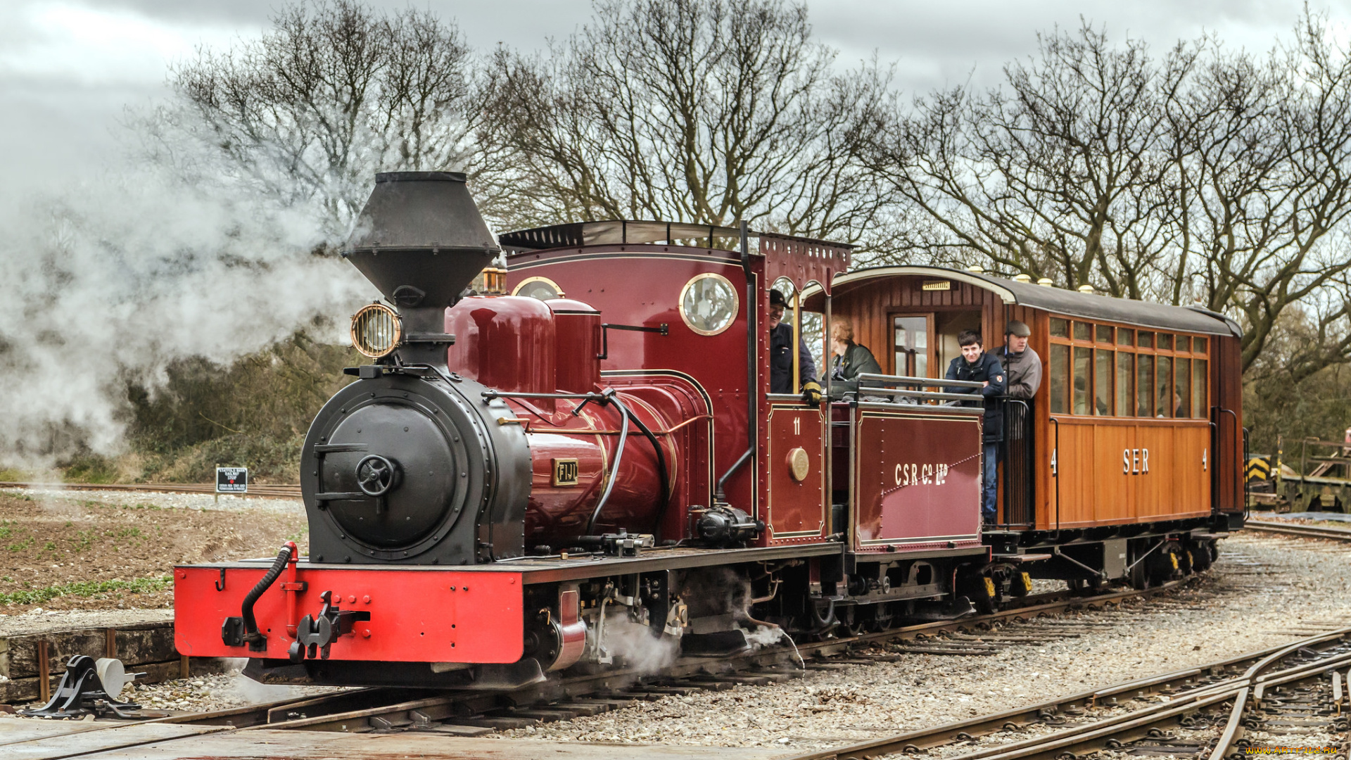 техника, паровозы, железная, дорога, рельсы, паровоз