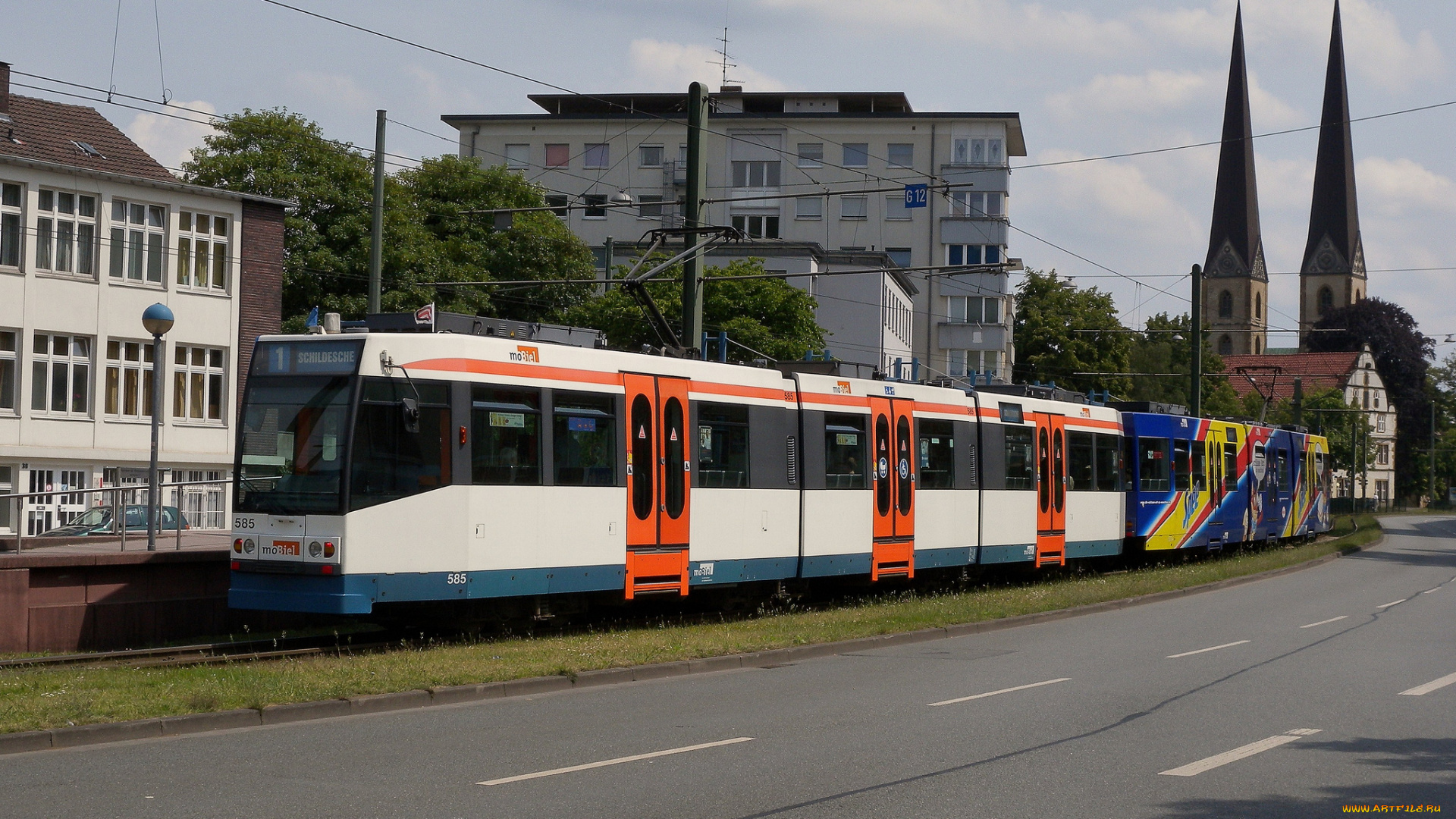 техника, трамваи, рельсы, транспорт, трамвай