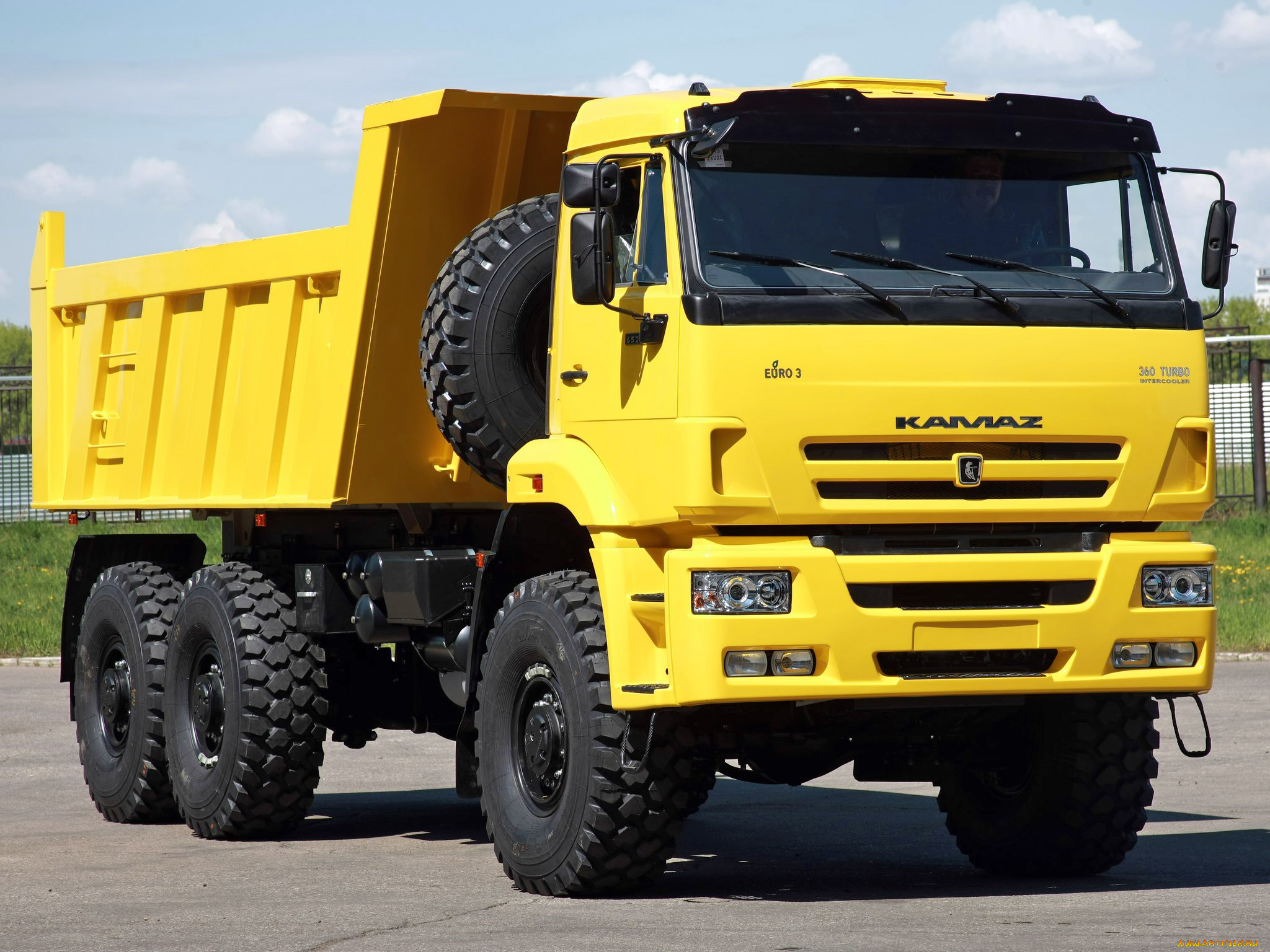 автомобили, камаз, 65222, 2009г