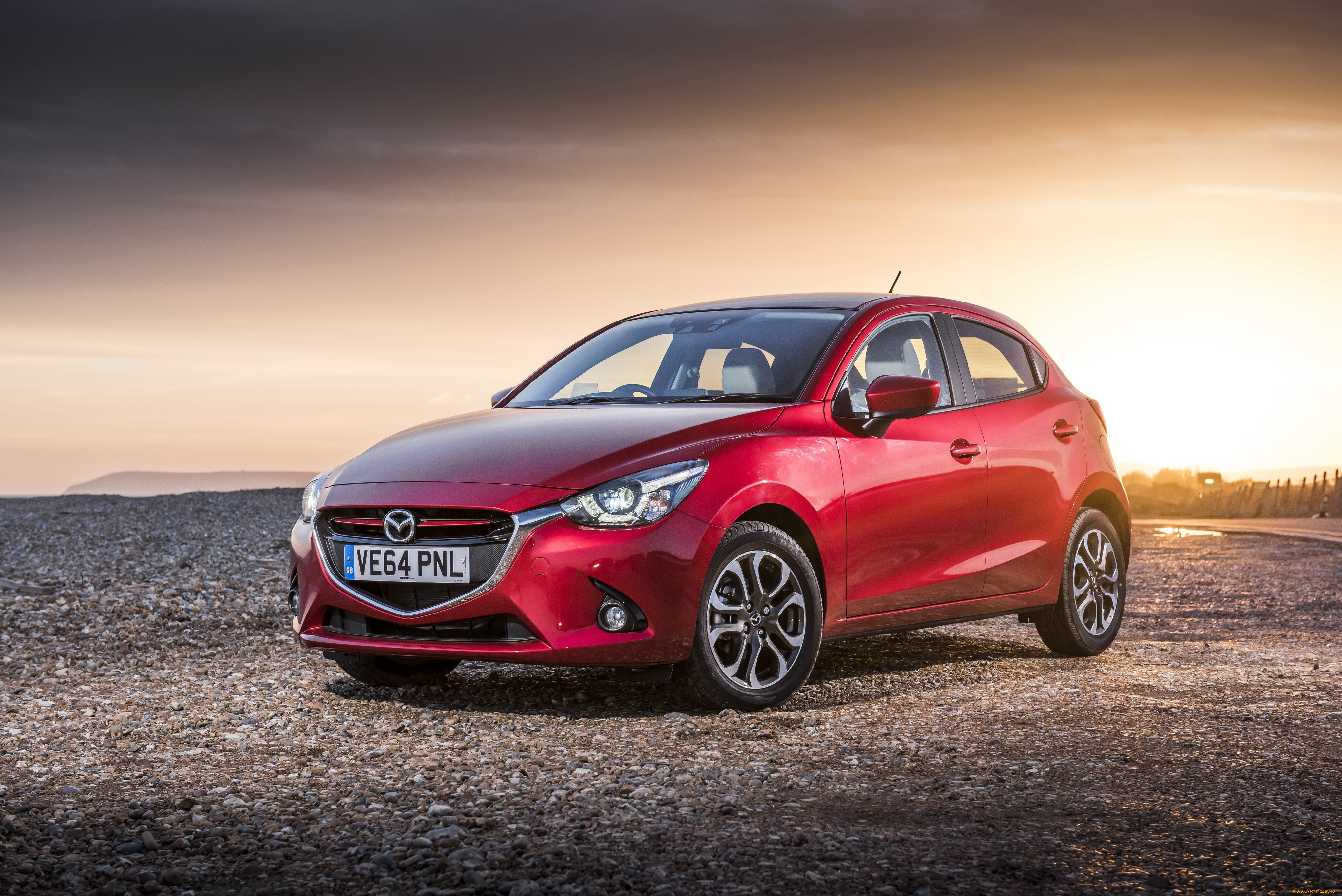 автомобили, mazda, cx-3, '2015г, красный