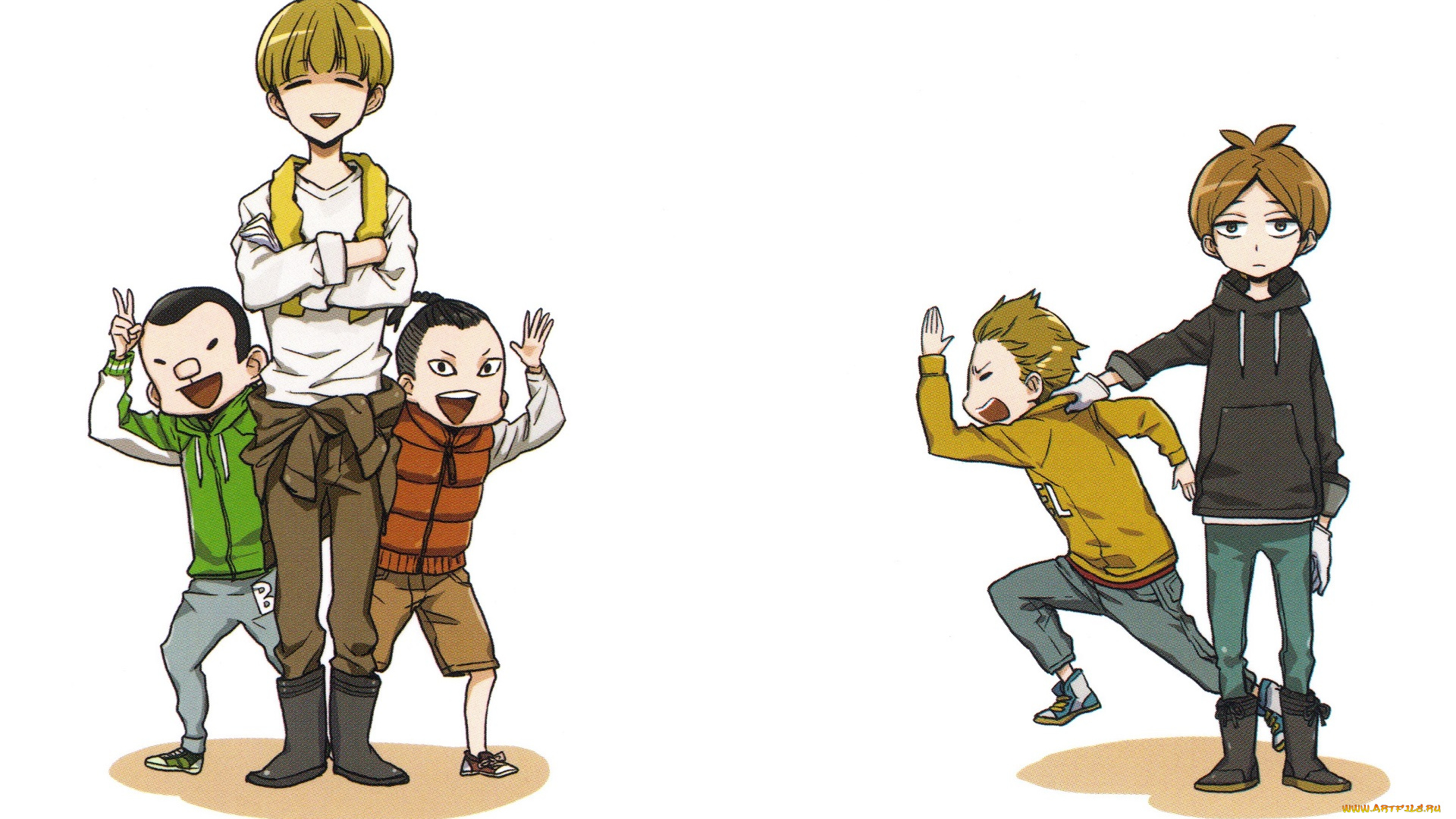 аниме, barakamon