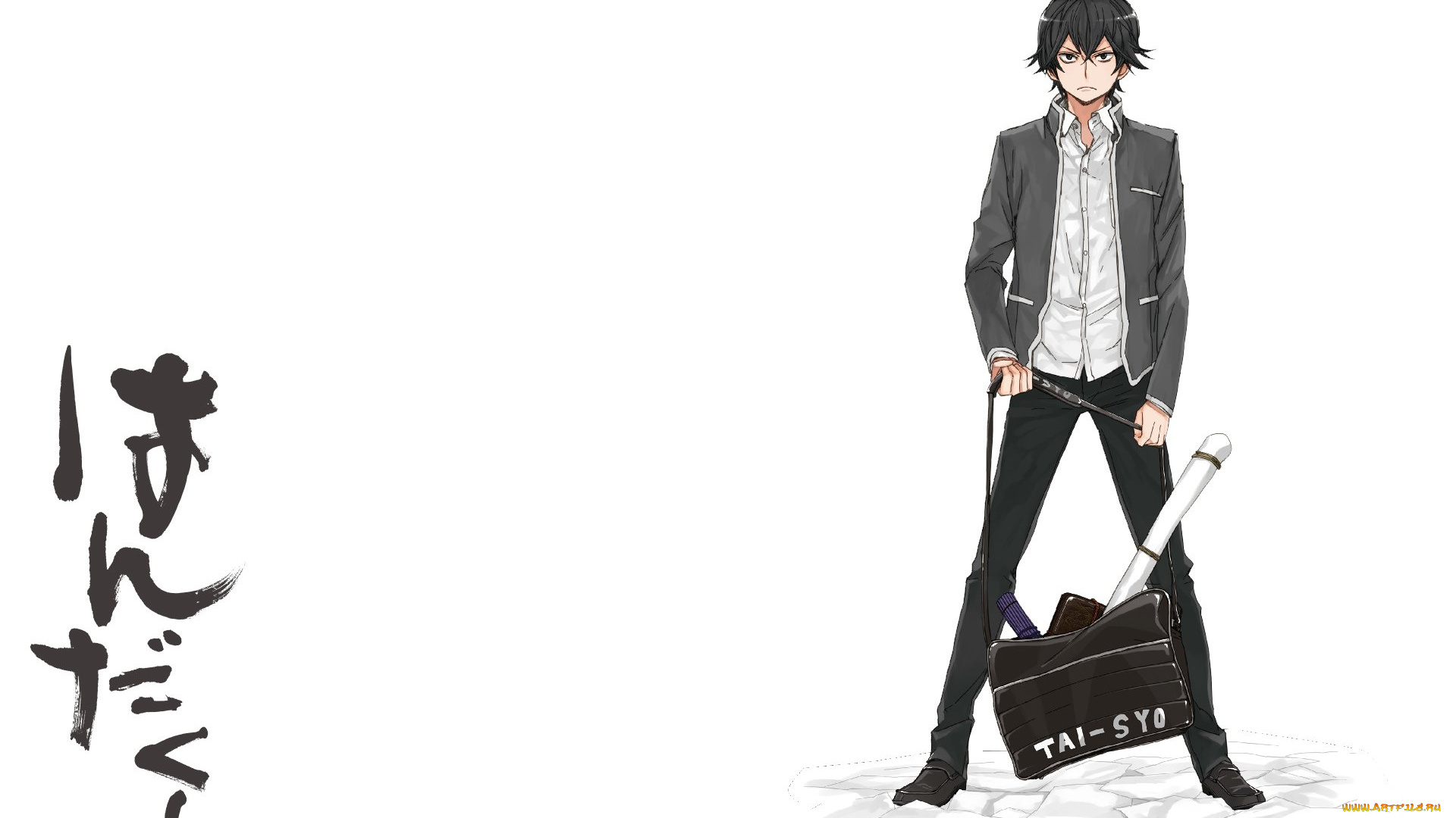 аниме, barakamon, парень