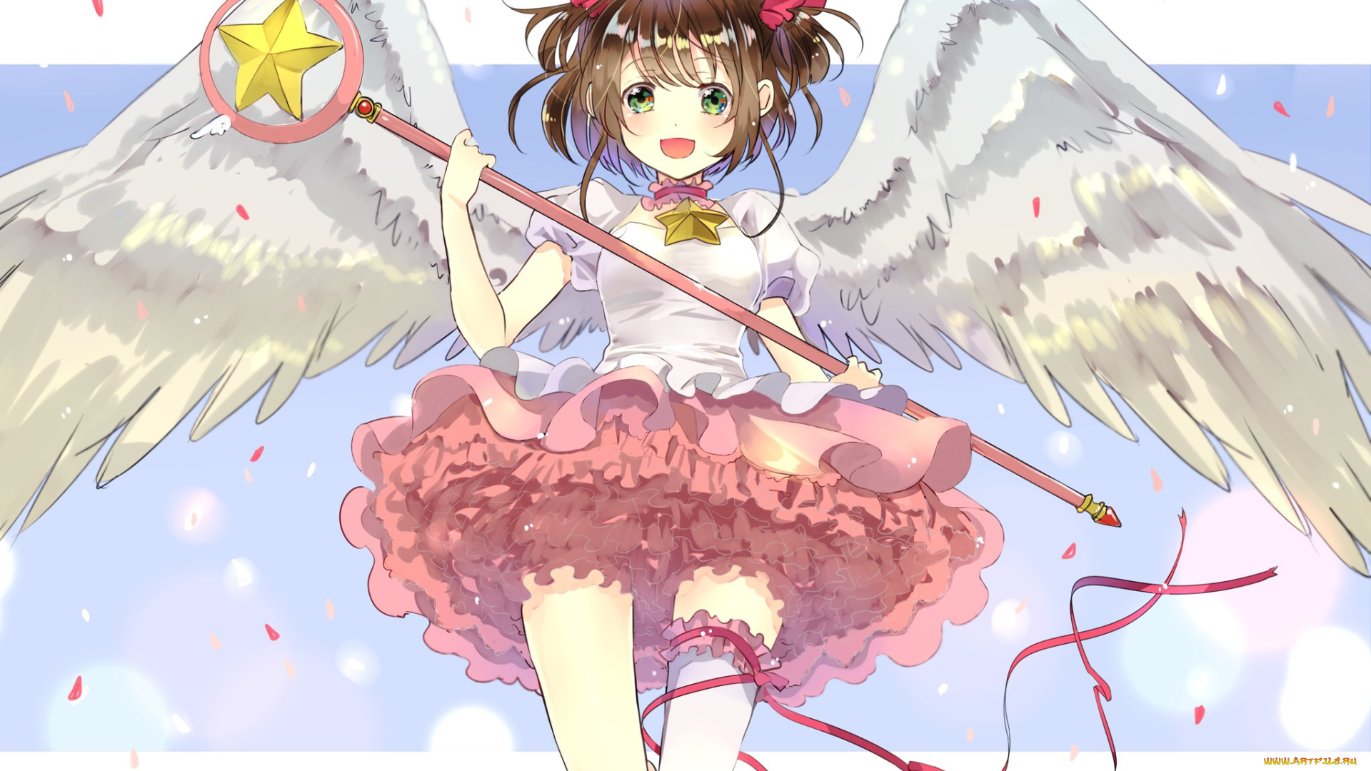 аниме, card, captor, sakura, card, captor, sakura, ангел