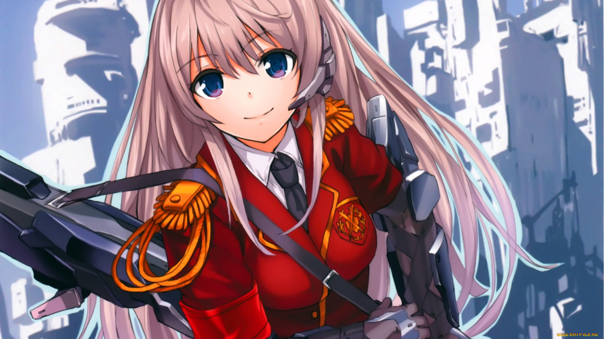 аниме, kaku-san-sei, million, arthur, девушка