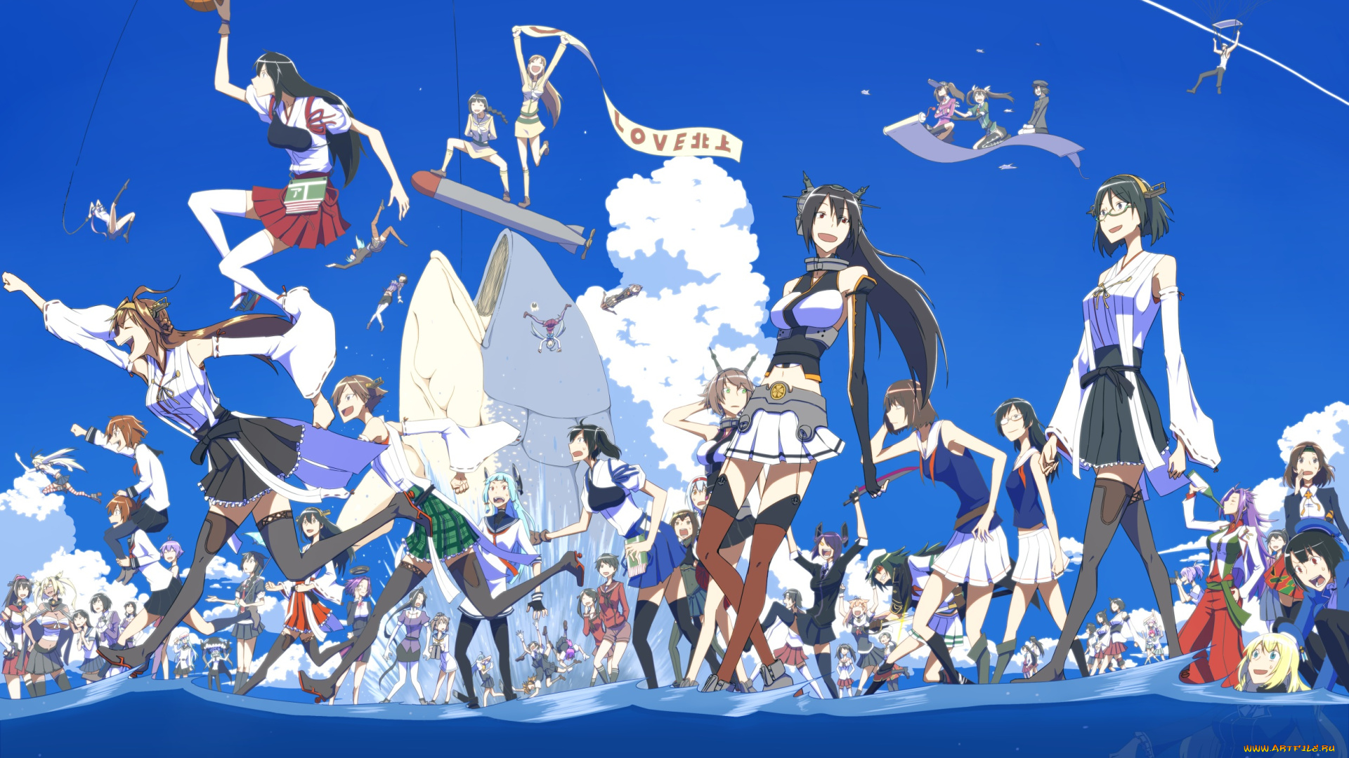 аниме, unknown, , другое, девушки