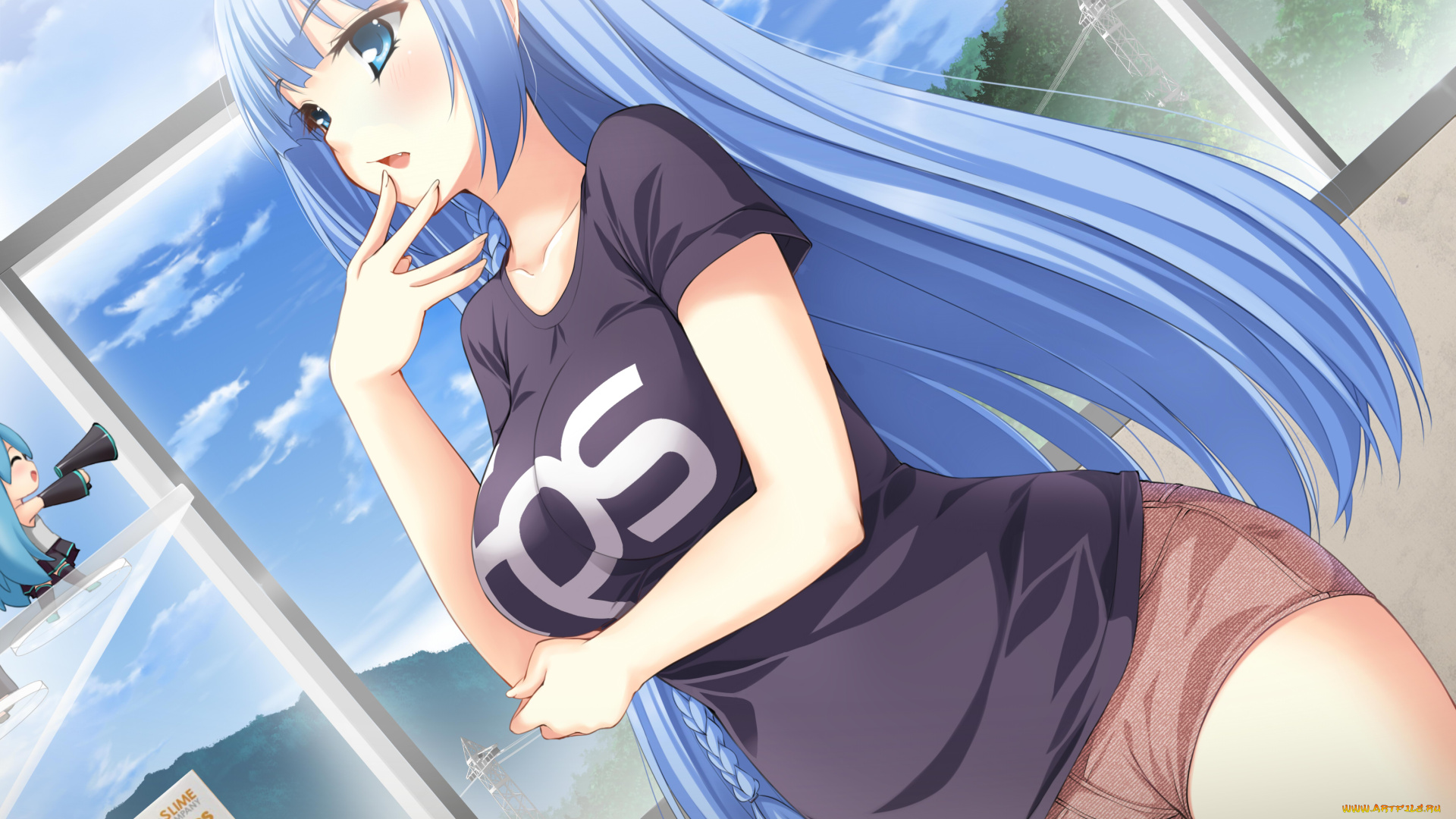 аниме, vocaloid, hatsune, miku