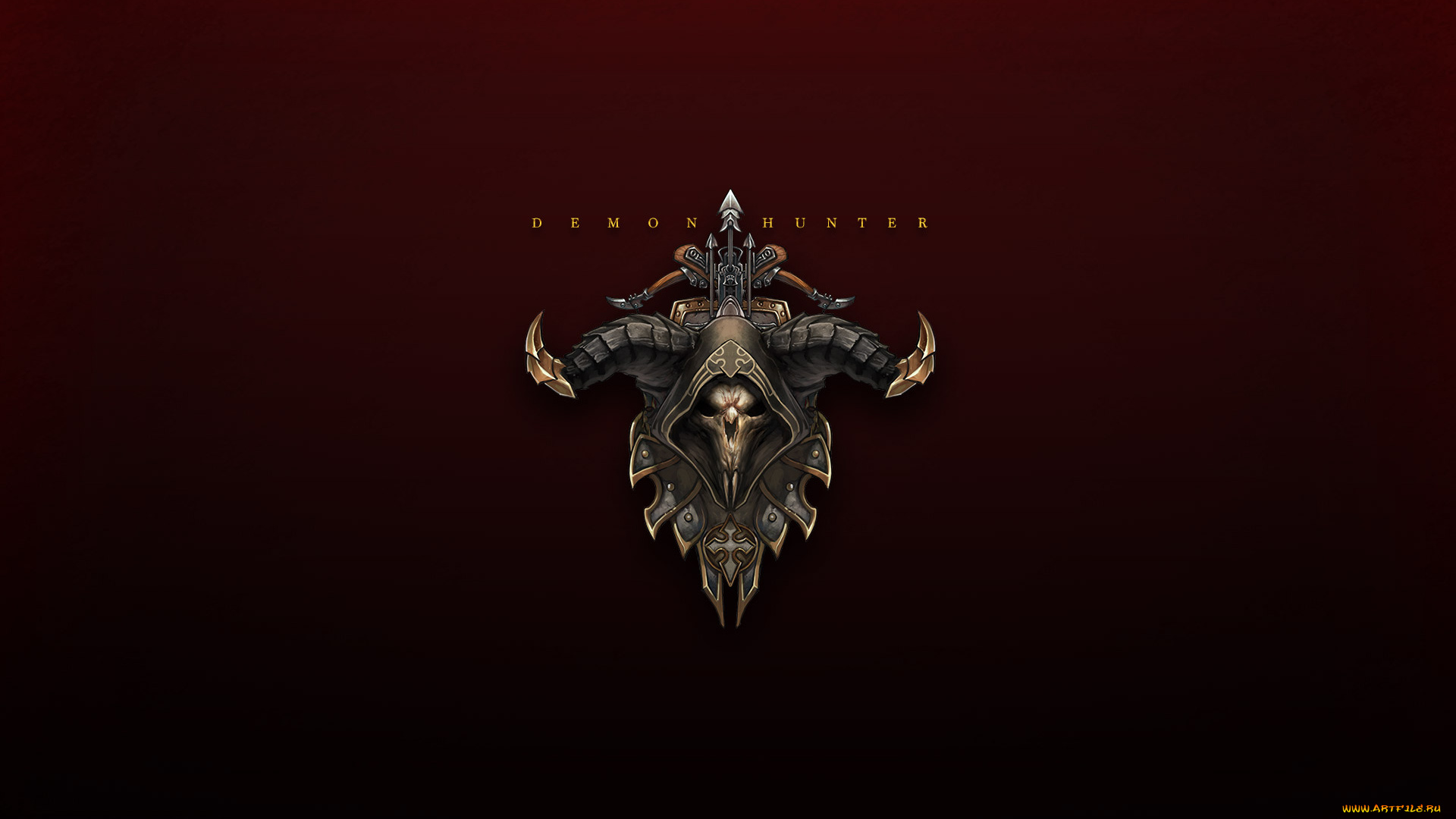 видео, игры, diablo, iii, логотип, фон