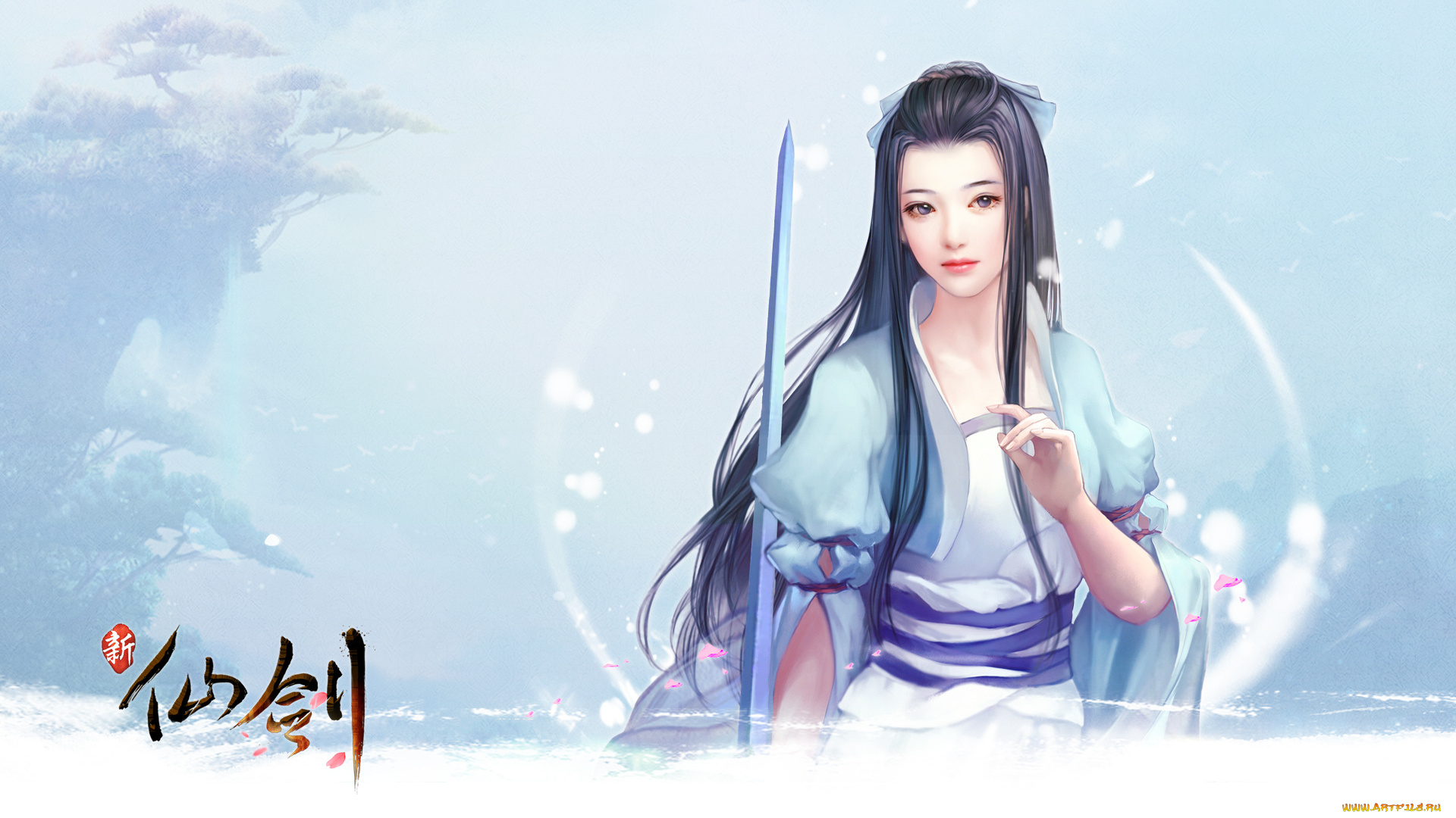 видео, игры, the, legend, of, swordman, девушка