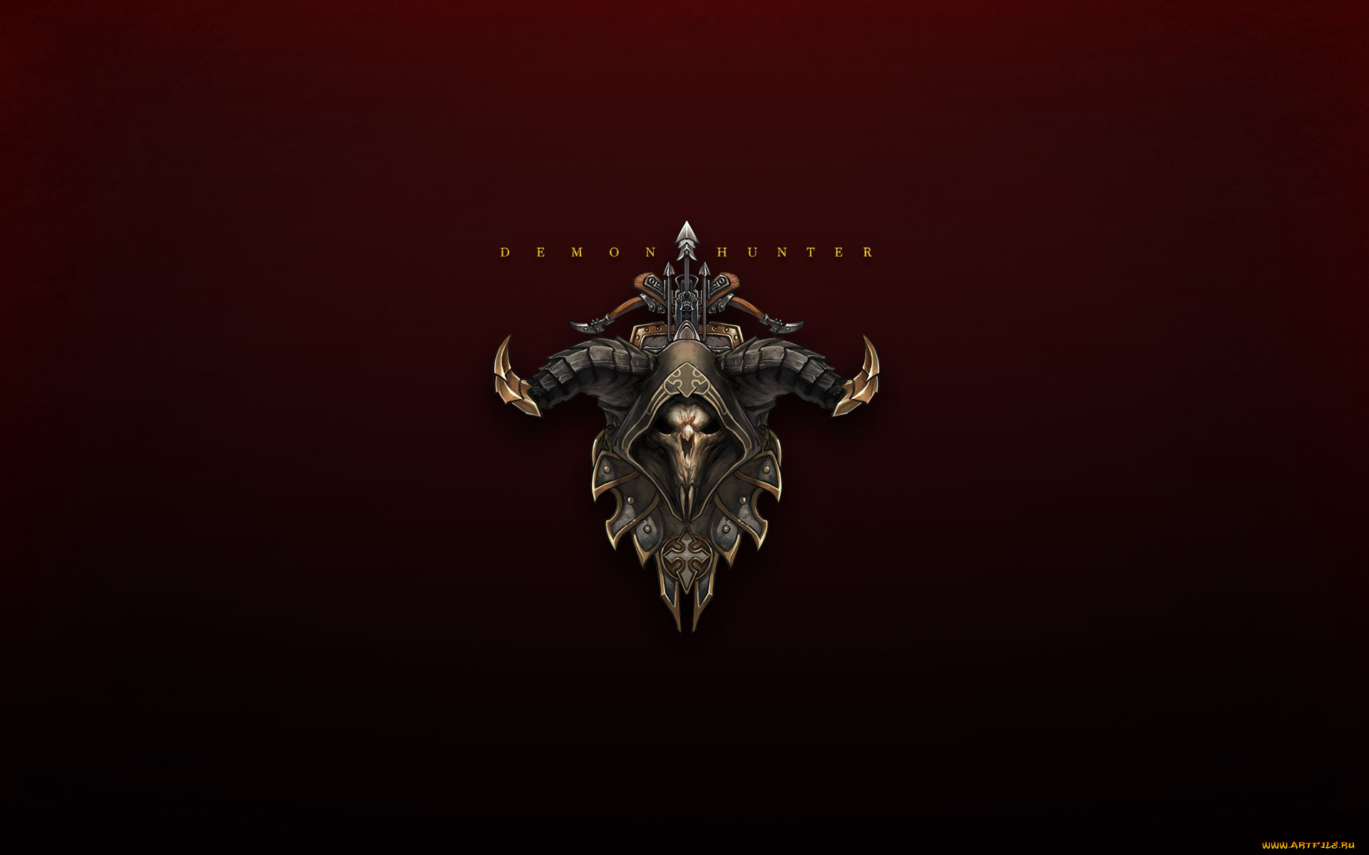 видео, игры, diablo, iii, логотип, фон