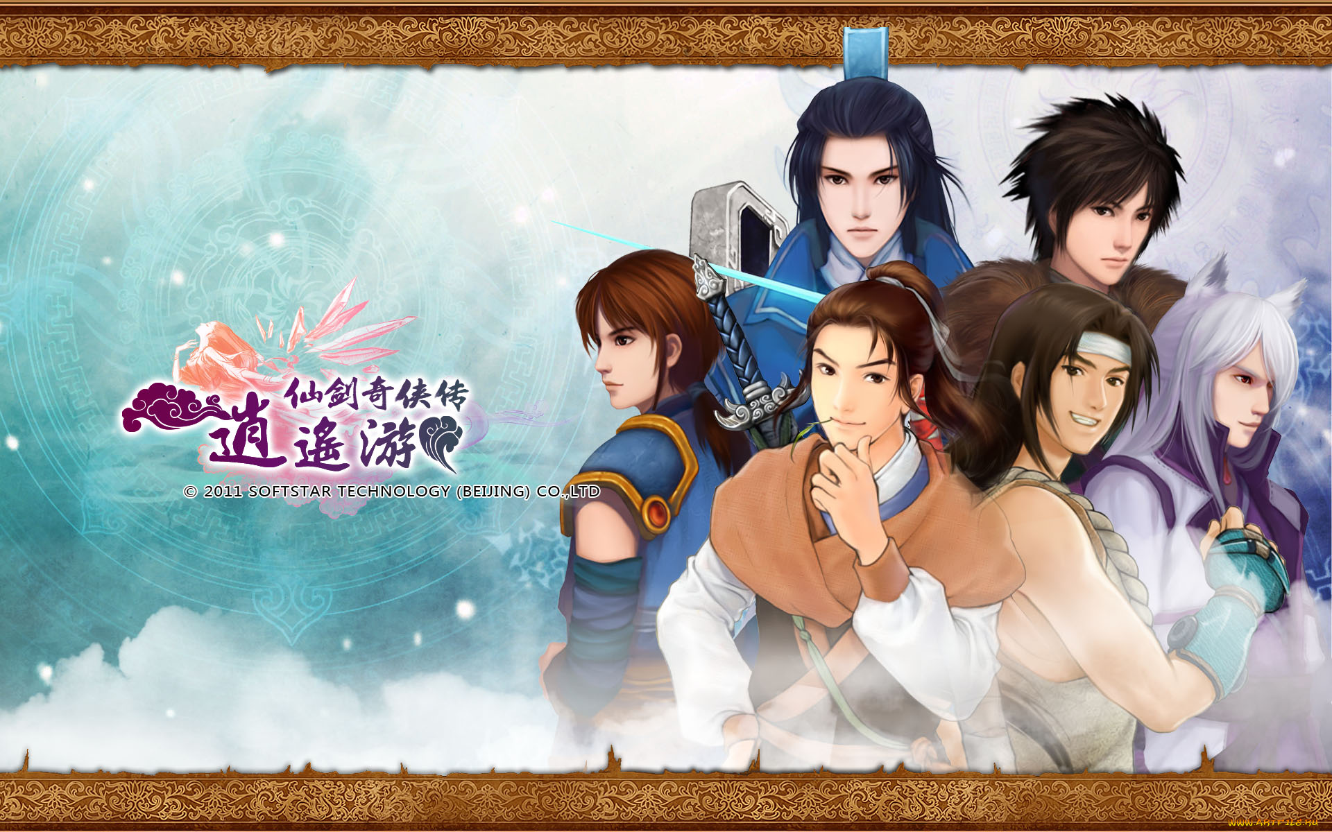 видео, игры, the, legend, of, swordman, девушки, парни