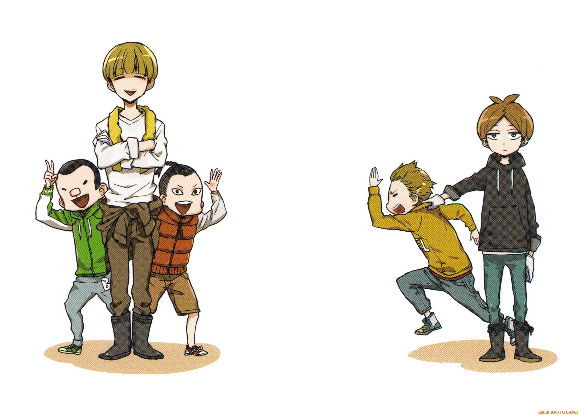 аниме, barakamon