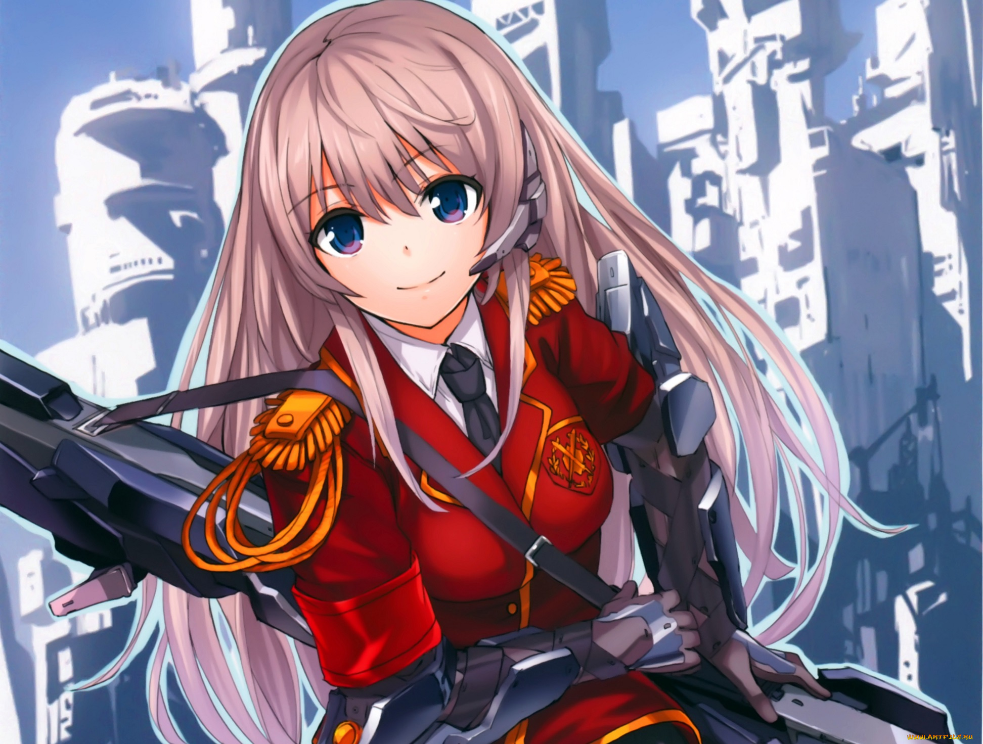 аниме, kaku-san-sei, million, arthur, девушка