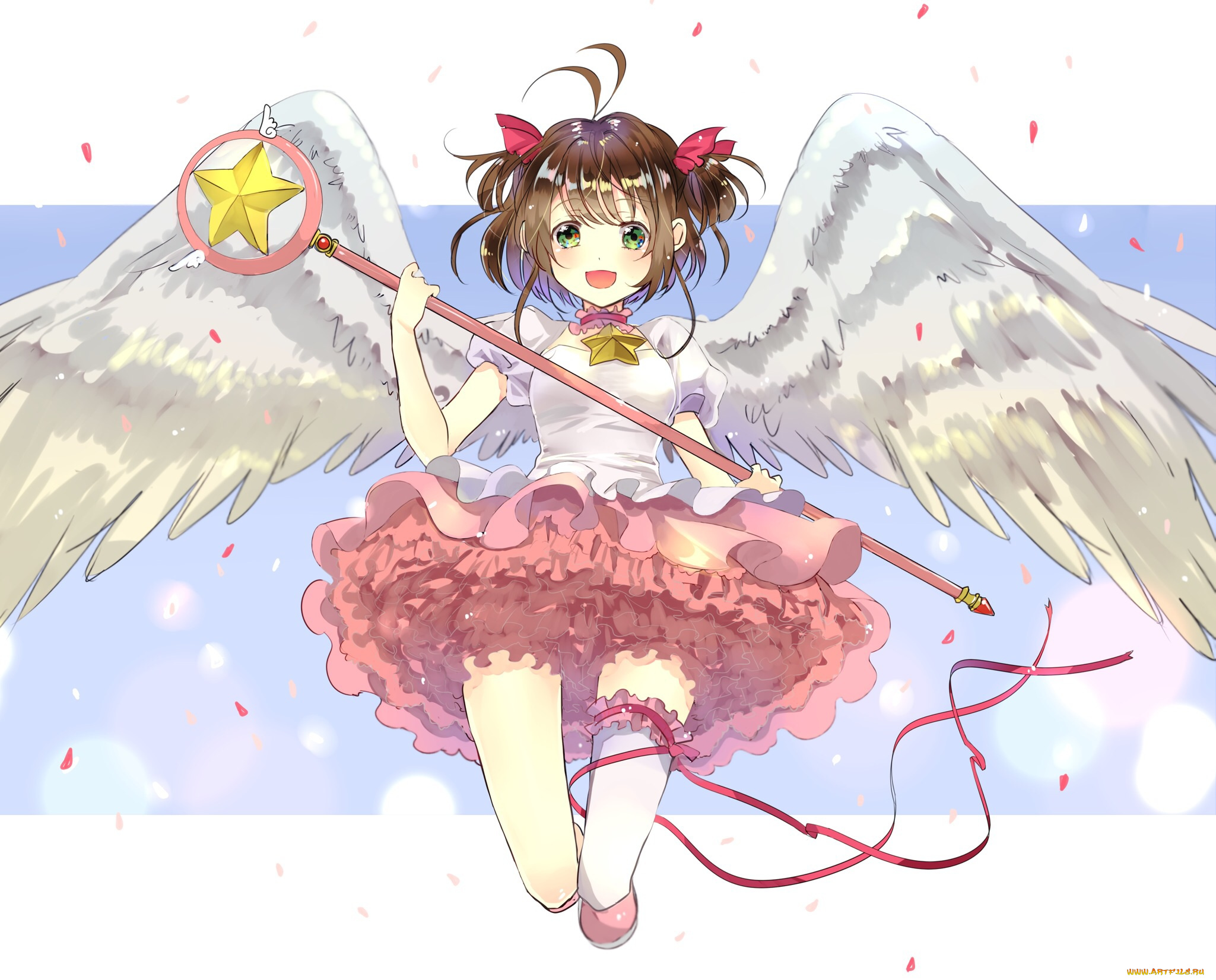 аниме, card, captor, sakura, card, captor, sakura, ангел