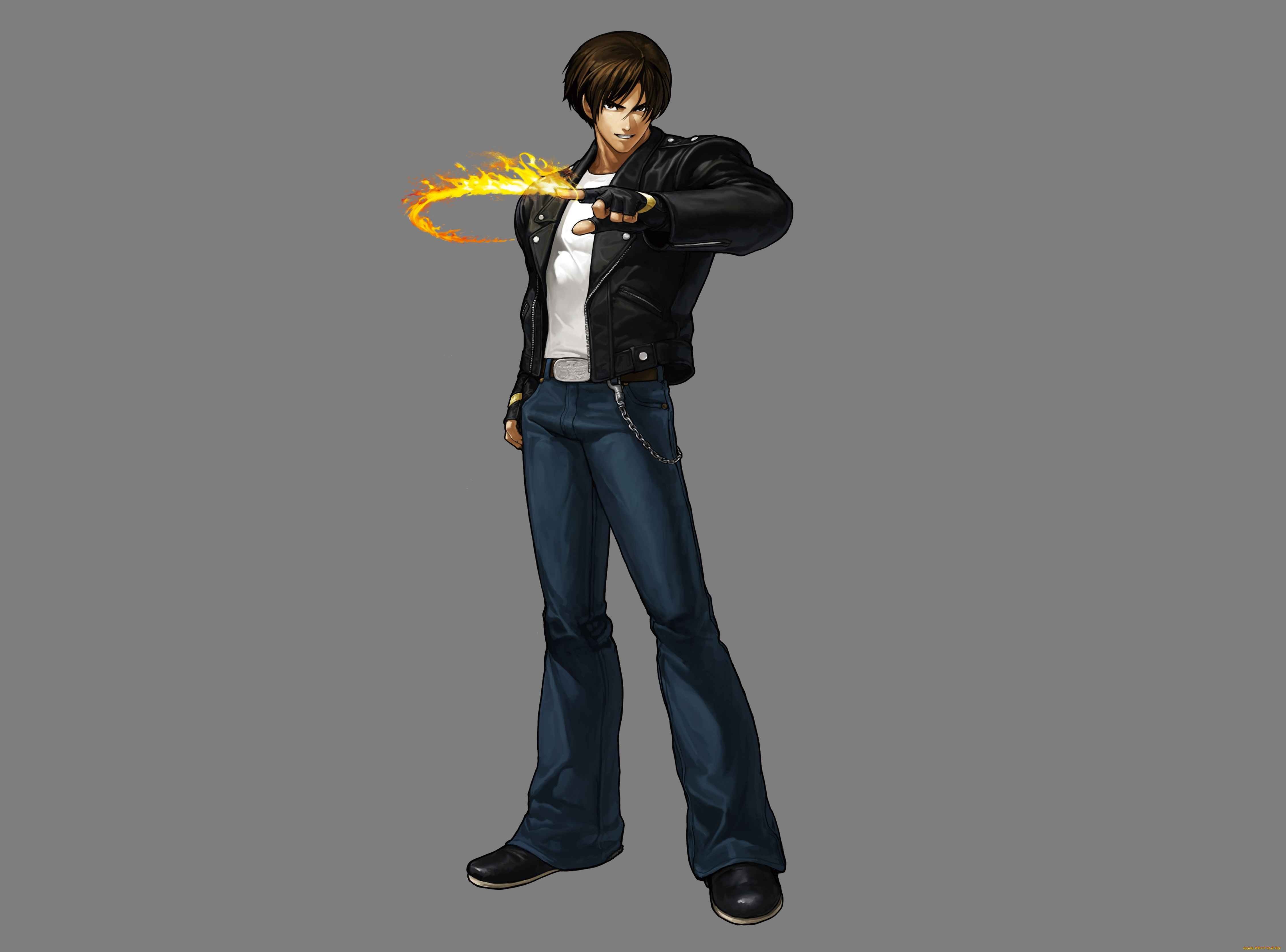 видео, игры, king, of, fighters, 2002, 2003, парень, фон