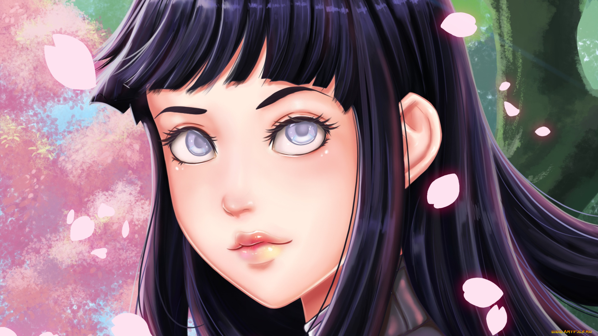 аниме, naruto, хината