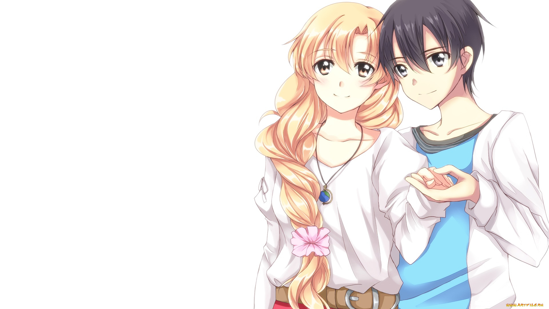 аниме, sword, art, online, девушка, фон, взгляд