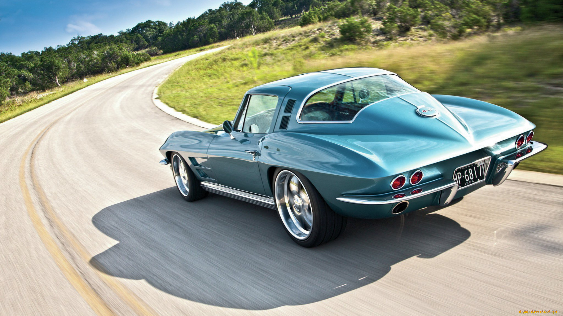 автомобили, corvette