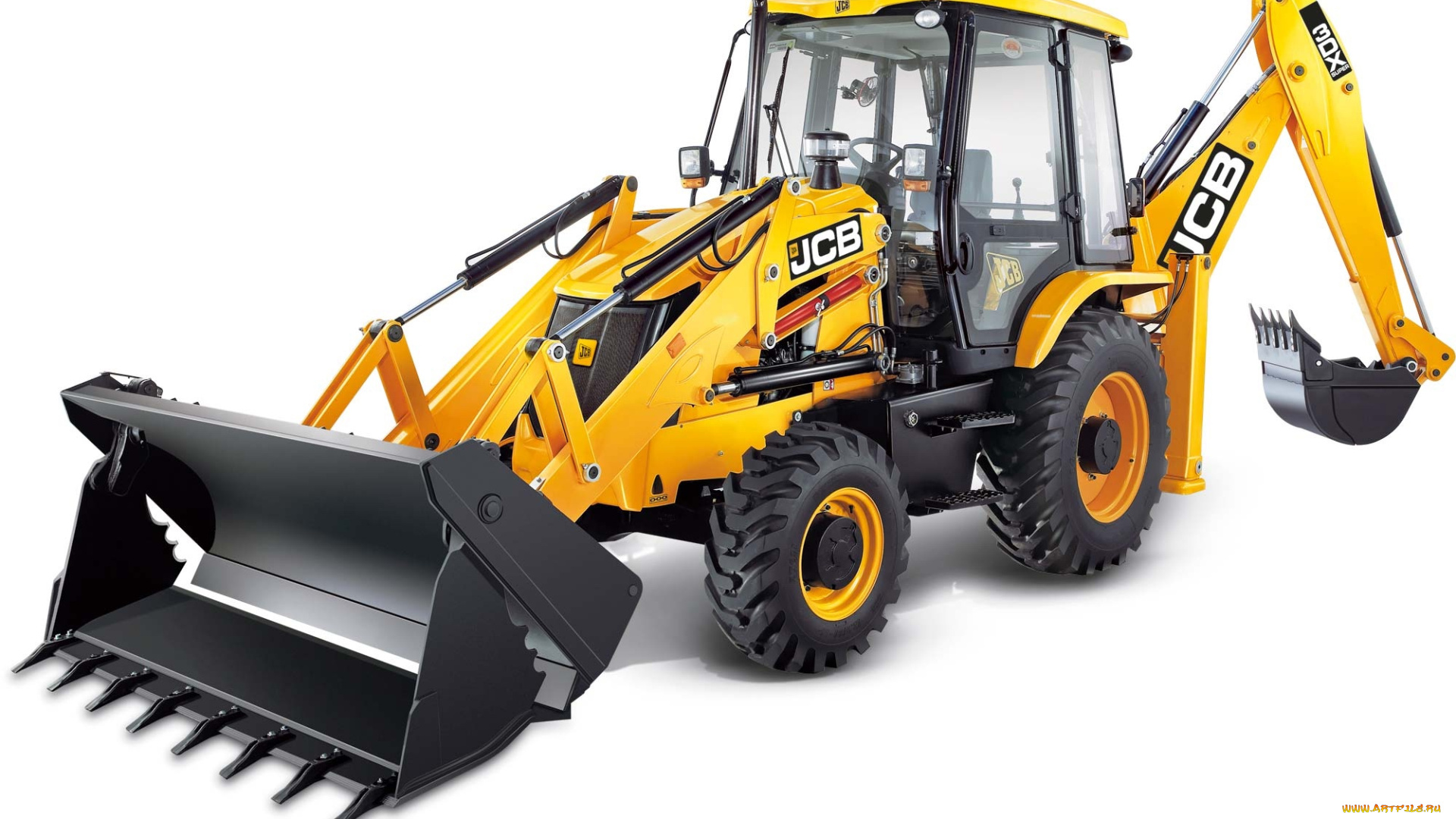 техника, фронтальные, погрузчики, jcb