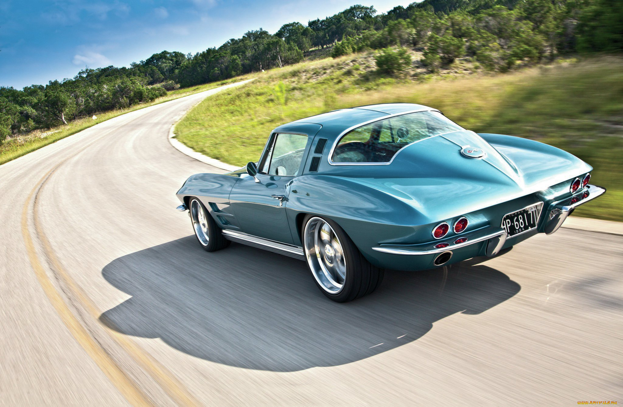 автомобили, corvette