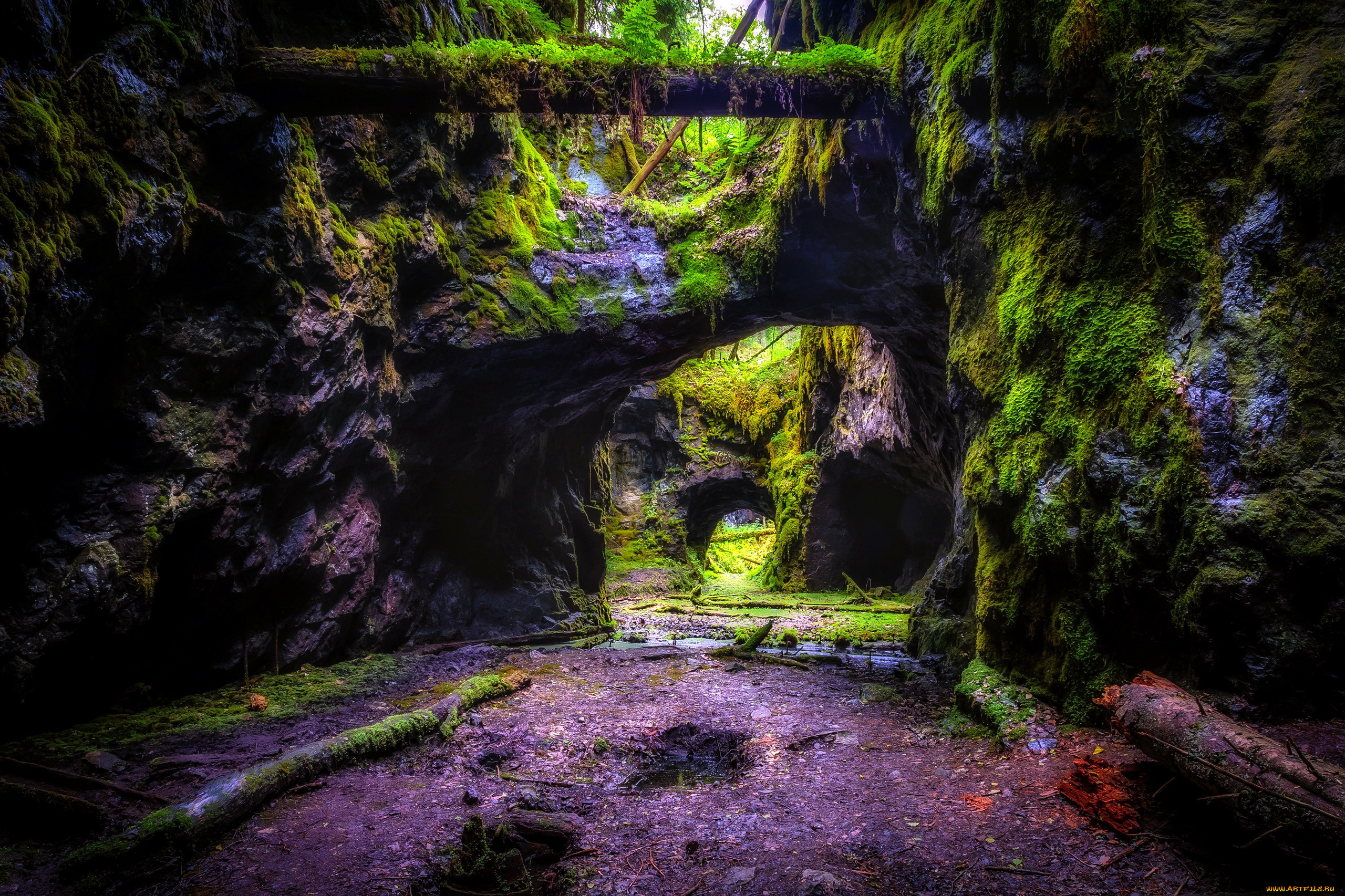 природа, горы, скалы, гроты