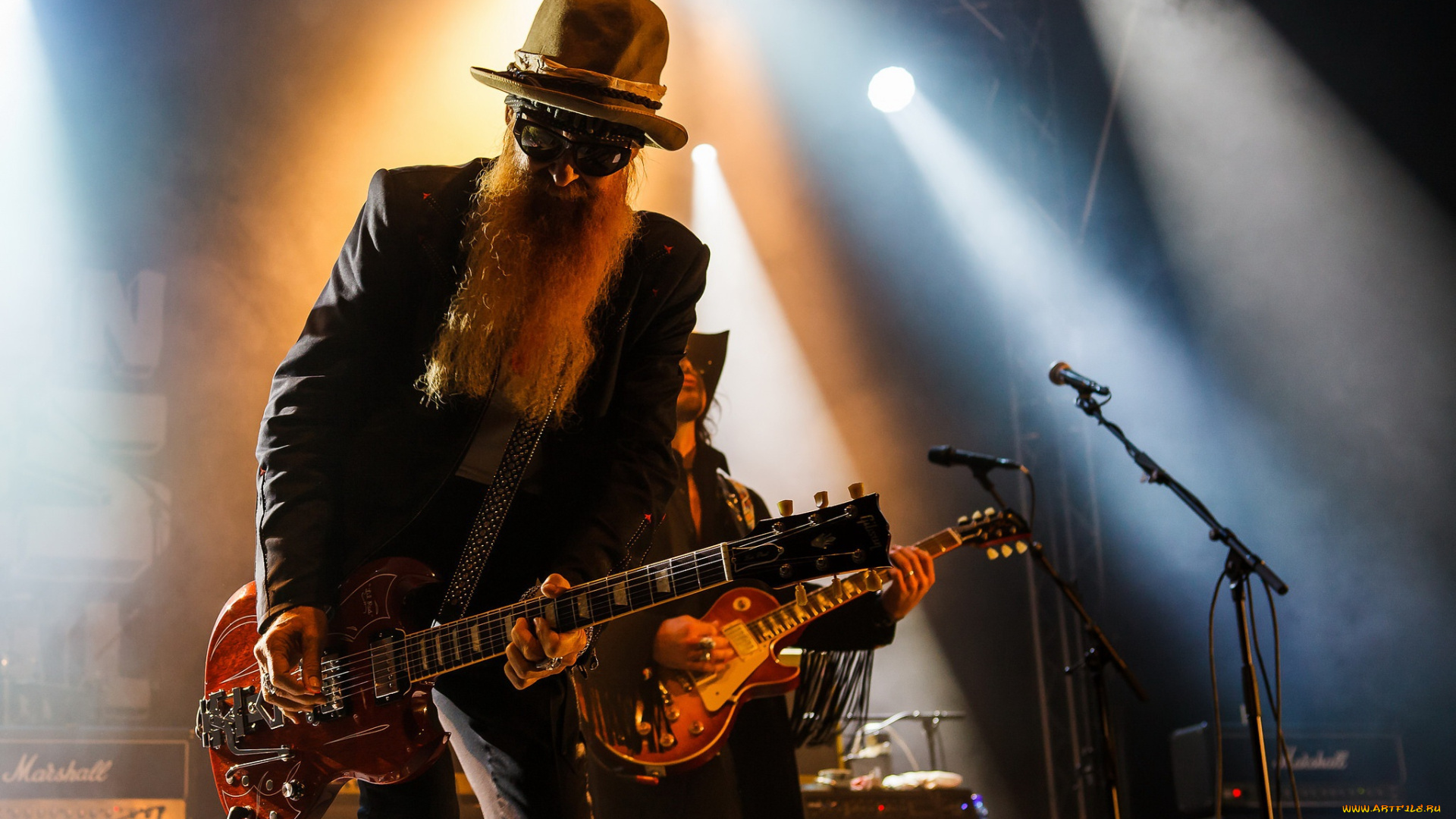 музыка, zz, top, гитара