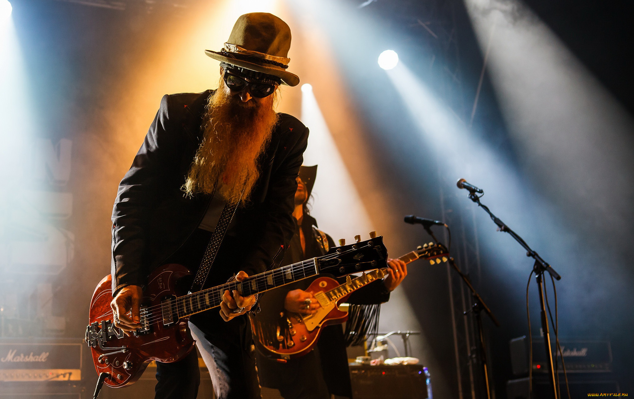 музыка, zz, top, гитара