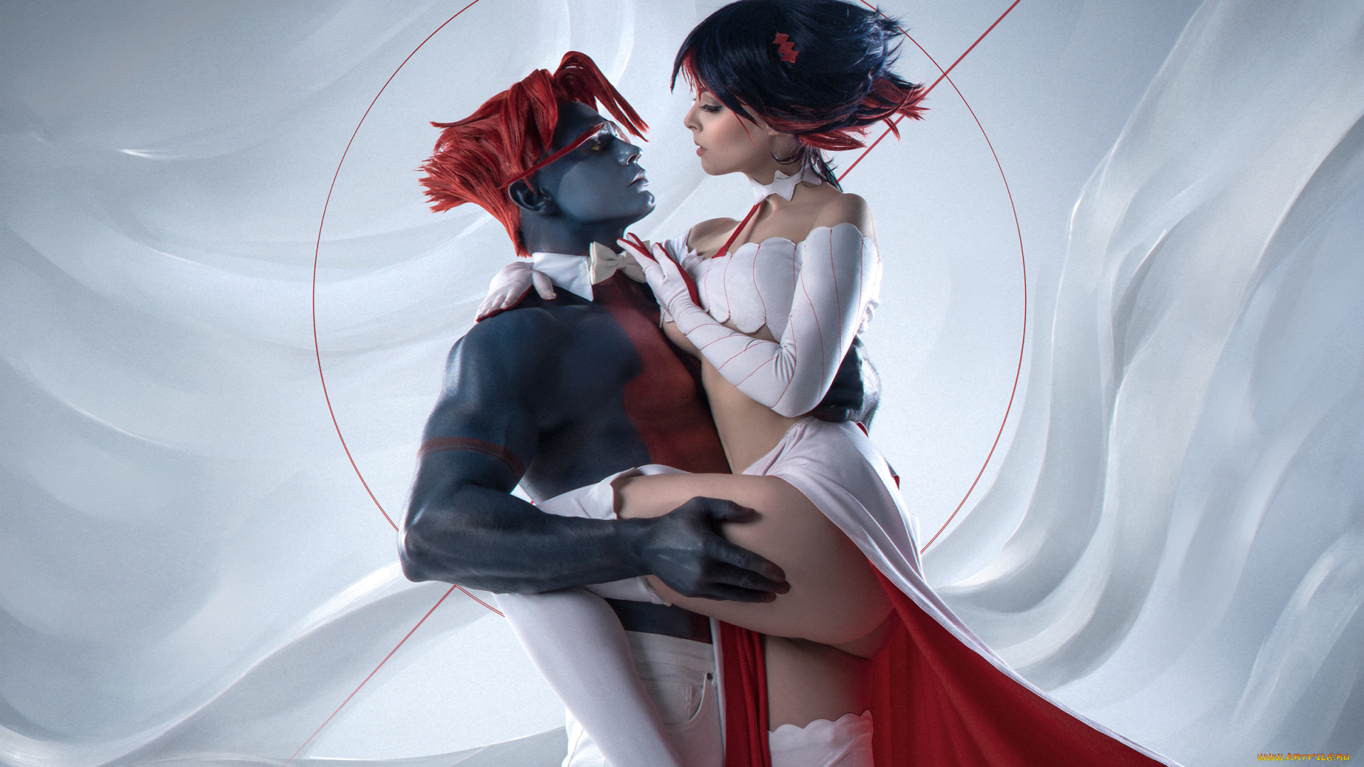 разное, мужчина, женщина, девушка, мужчина, фон, взгляд