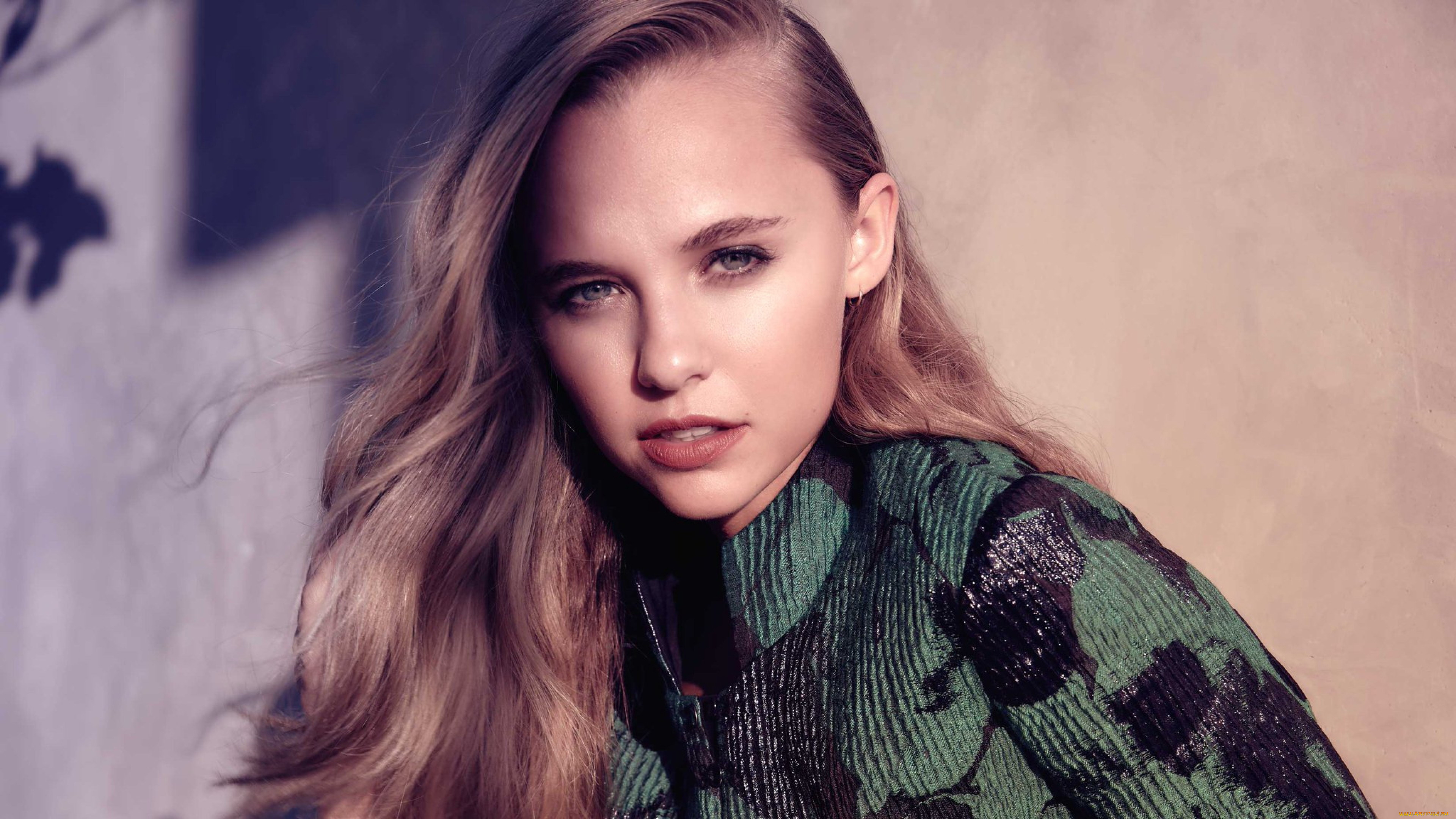 девушки, madison, iseman, блондинка, лицо, куртка