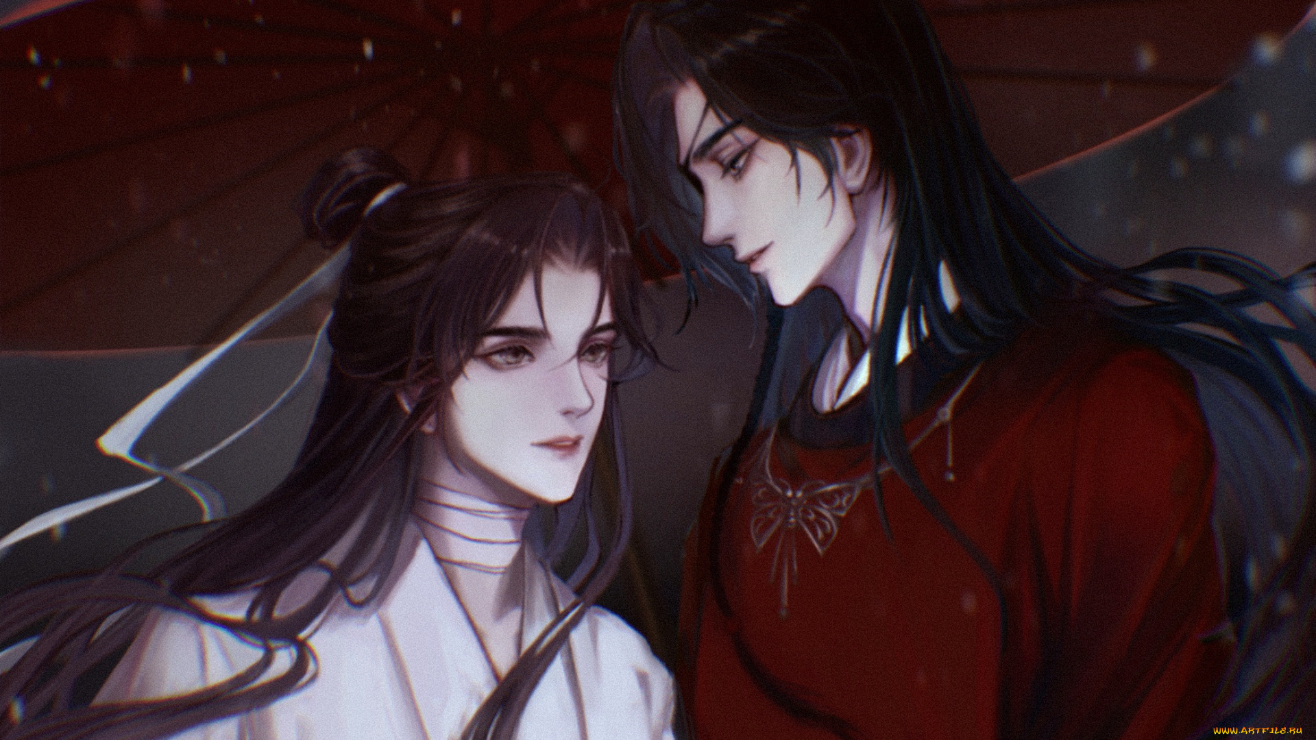 аниме, tian, guan, ci, fu, благословение, небожителей, tian, guan, ci, fu, мосян, тунсю