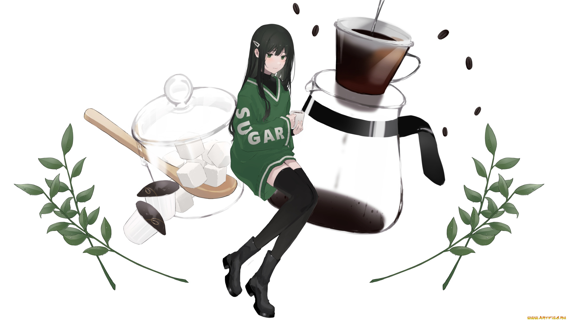 аниме, unknown, , другое, , девушка