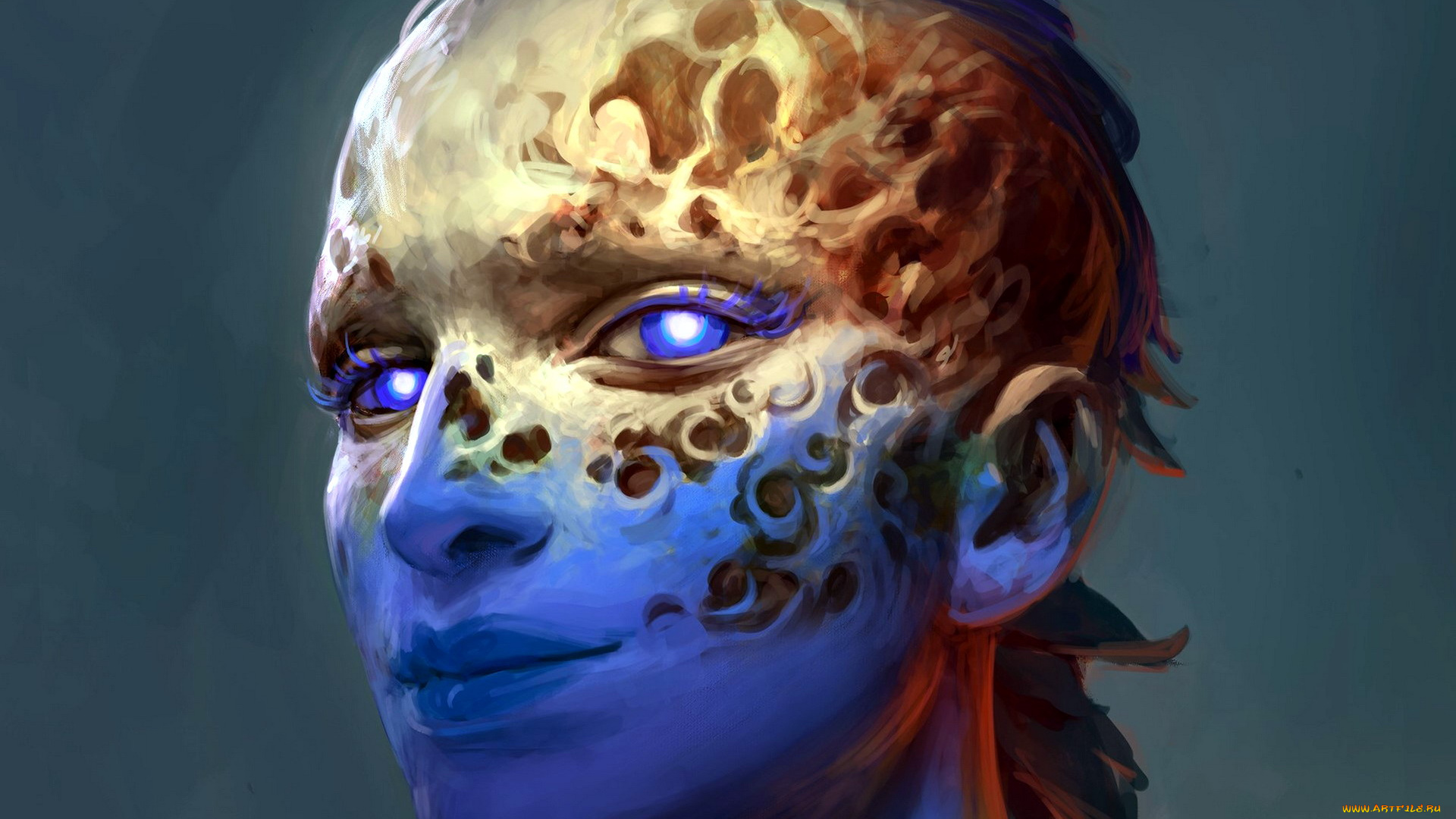 фэнтези, существа, лицо