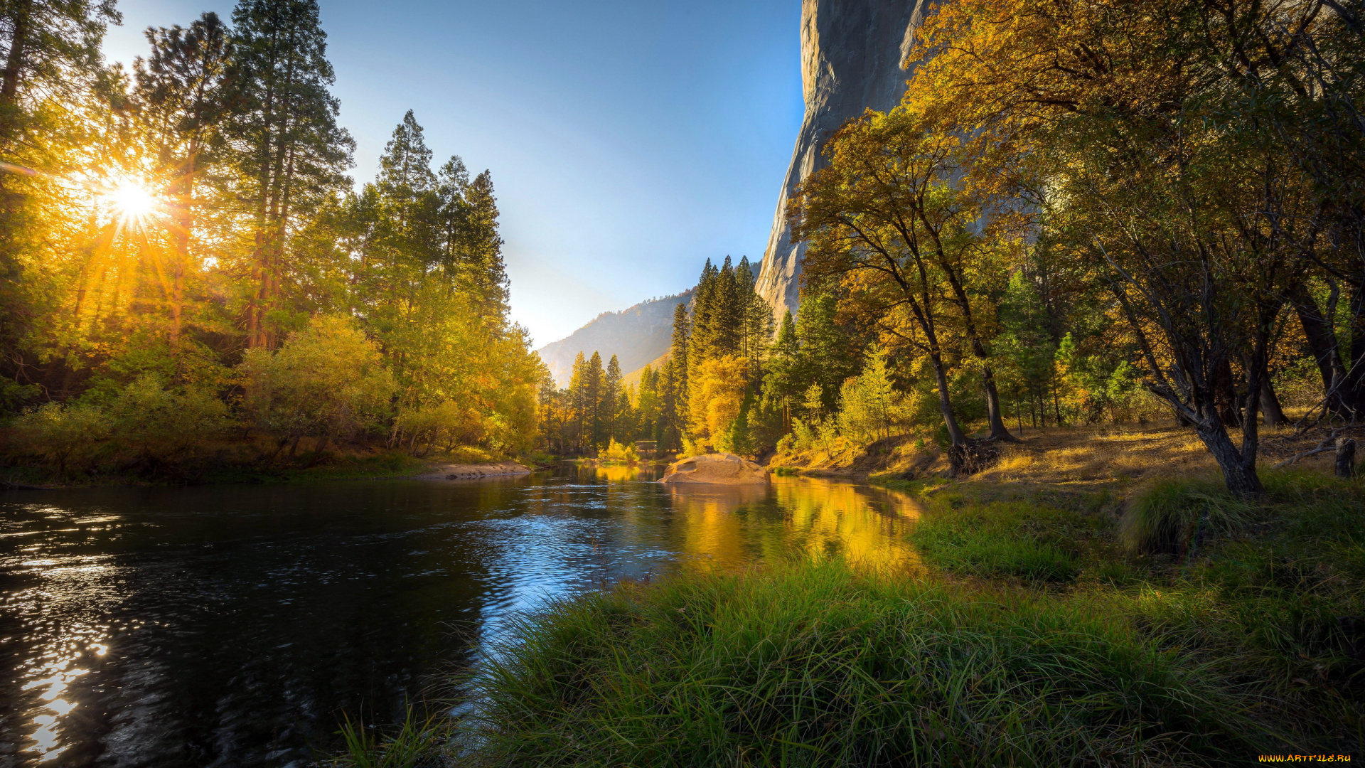 yosemite, national, park, california, usa, природа, реки, озера, yosemite, national, park