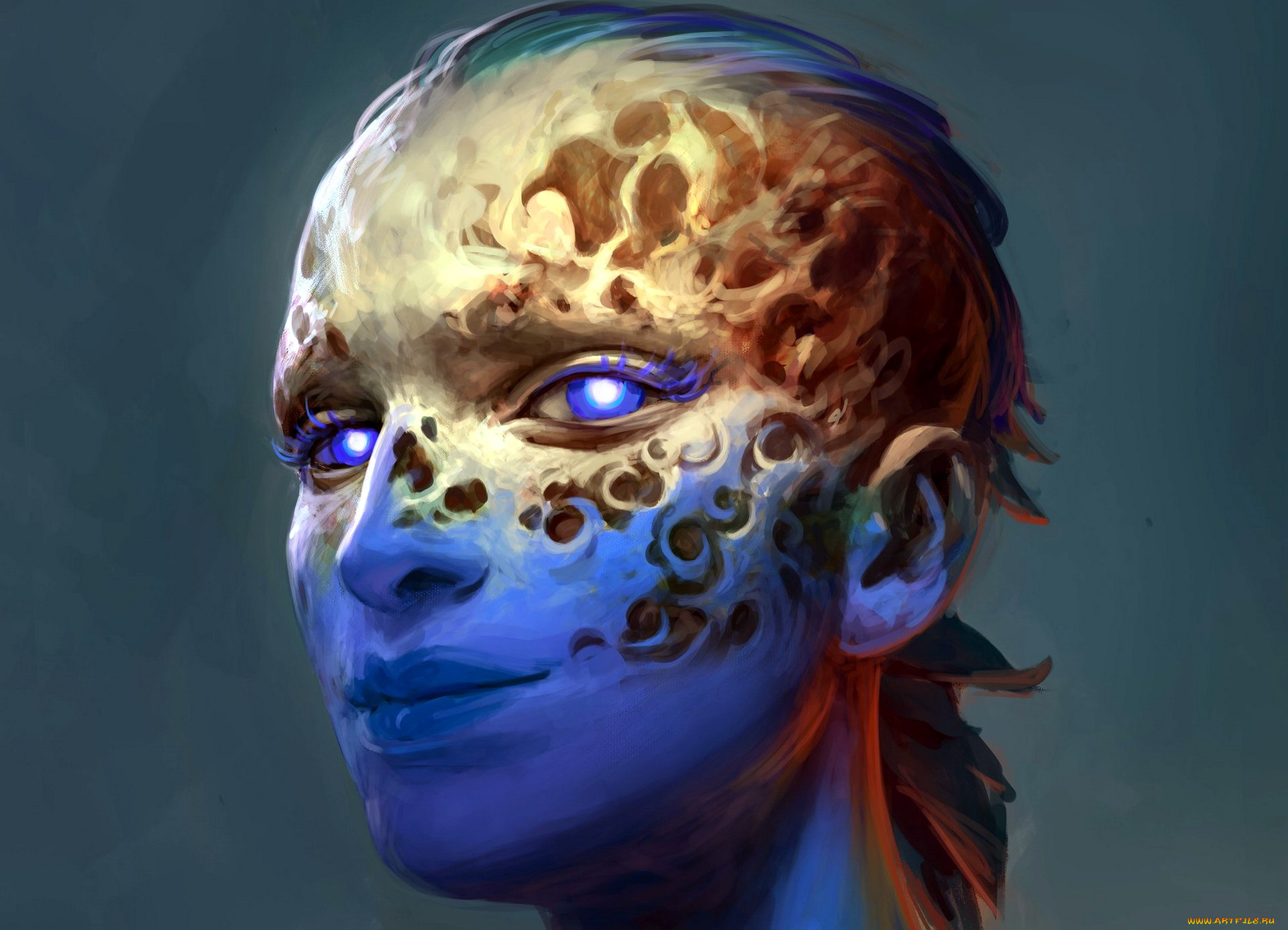 фэнтези, существа, лицо