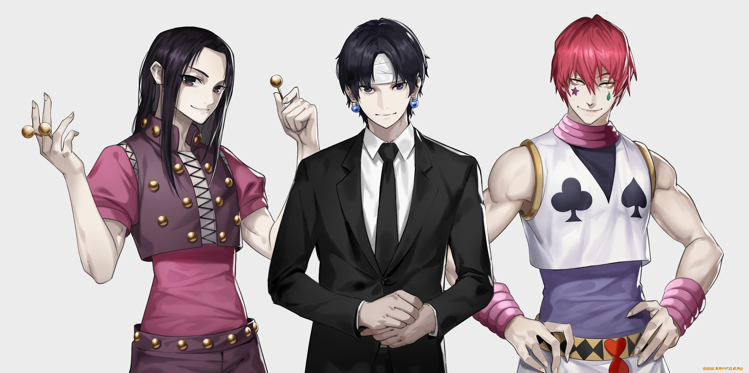 аниме, hunter, x, hunter, охотник, х