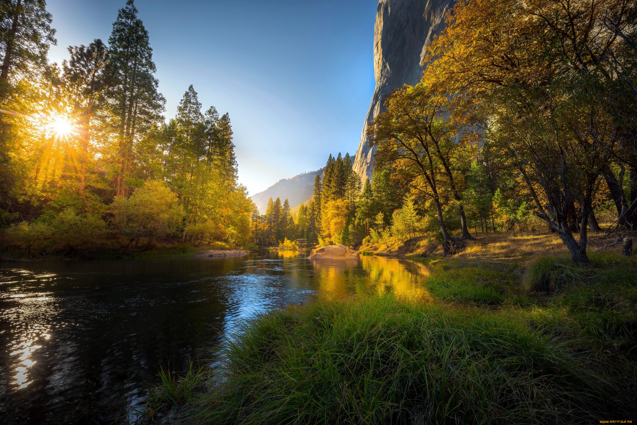 yosemite, national, park, california, usa, природа, реки, озера, yosemite, national, park