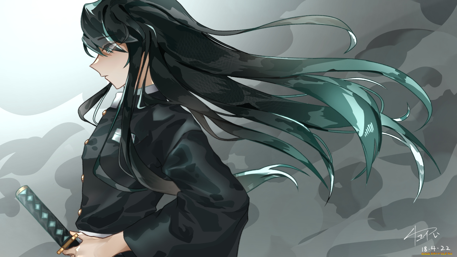 аниме, demon, slayer, , kimetsu, no, yaiba, убийца, демонов, кимэцу, но, яиба